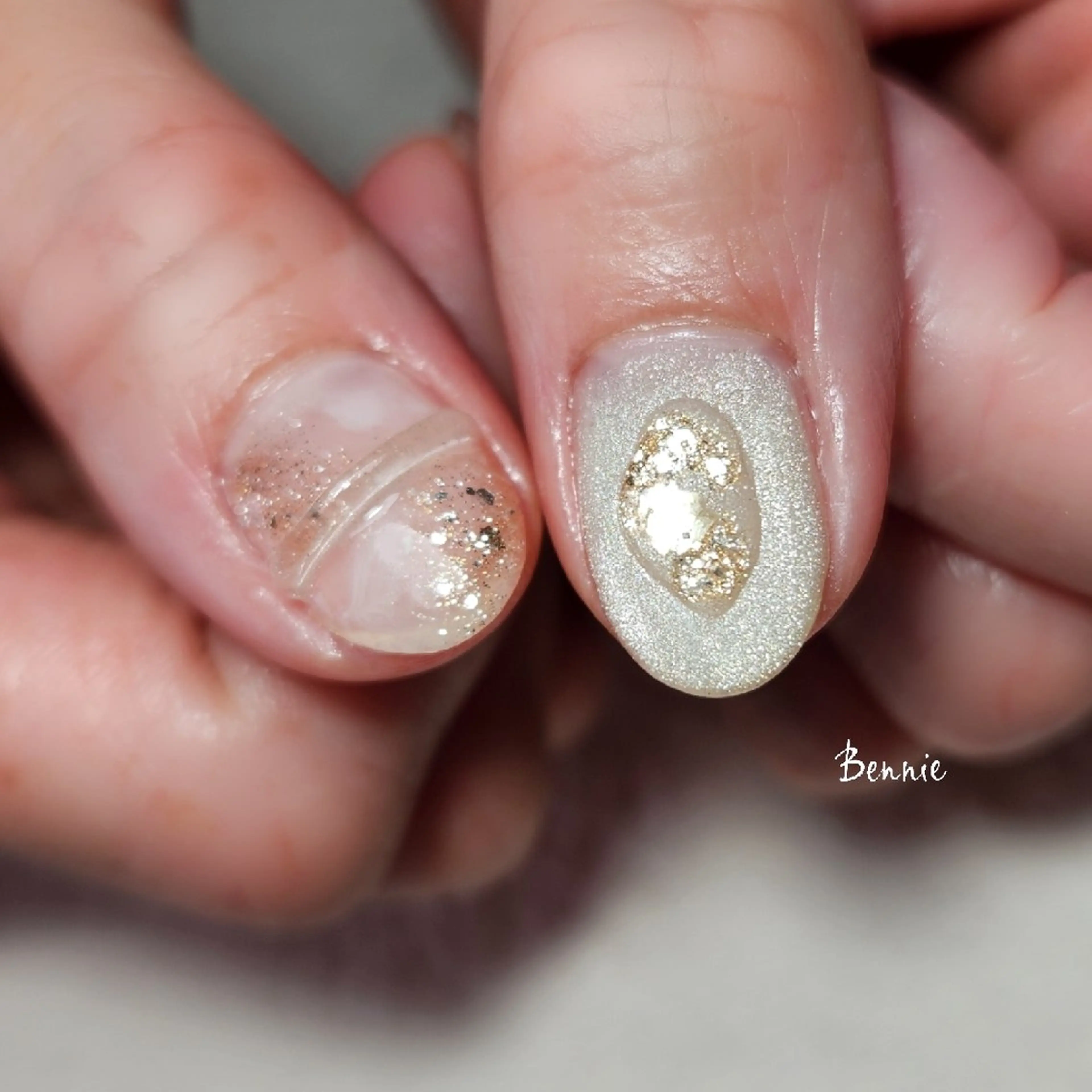 ネイル ニュアンスネイル ピンク   BENNIEのネイルデザイン