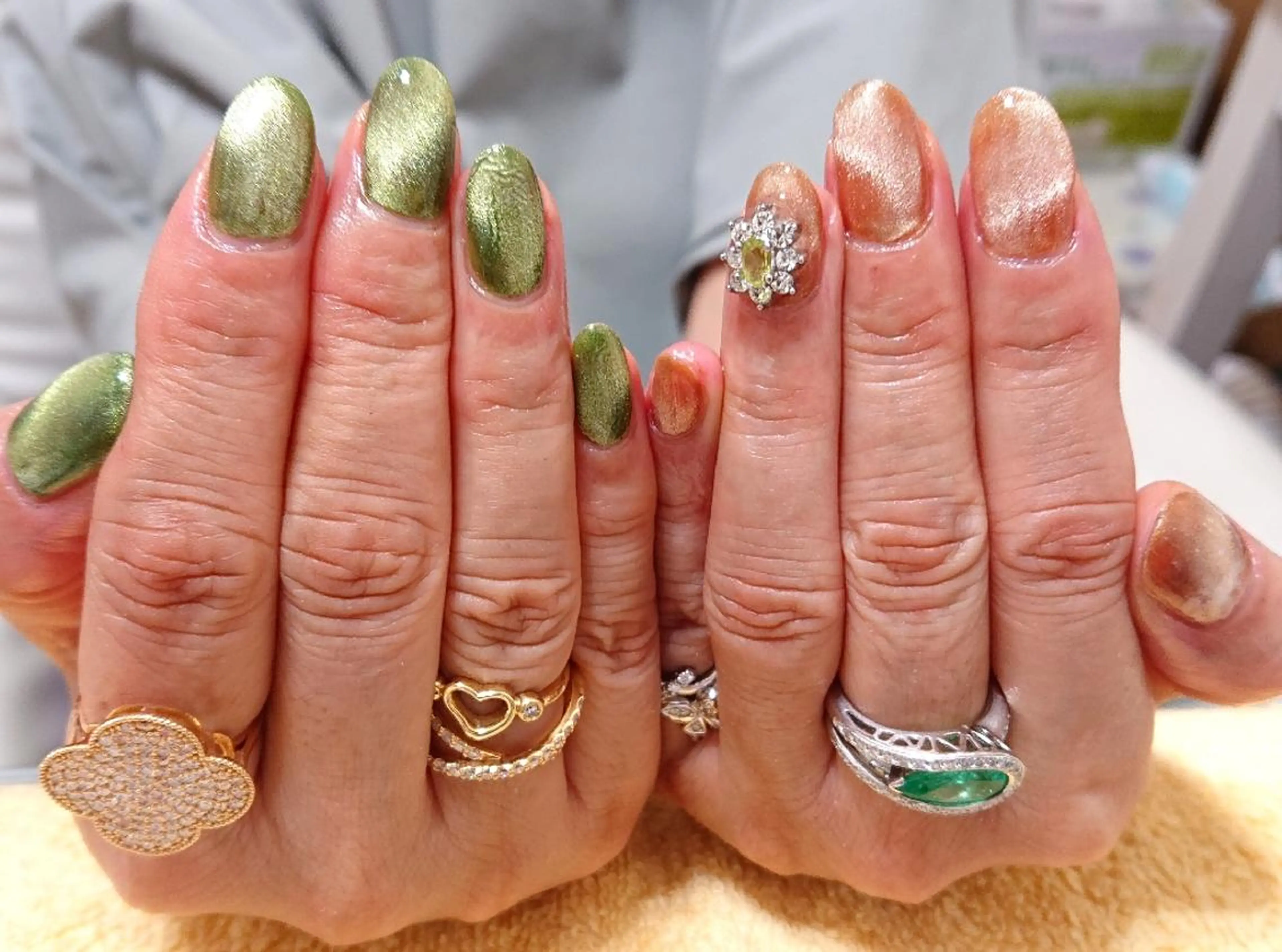 ネイル ストーンネイル あんきち    のネイルデザイン