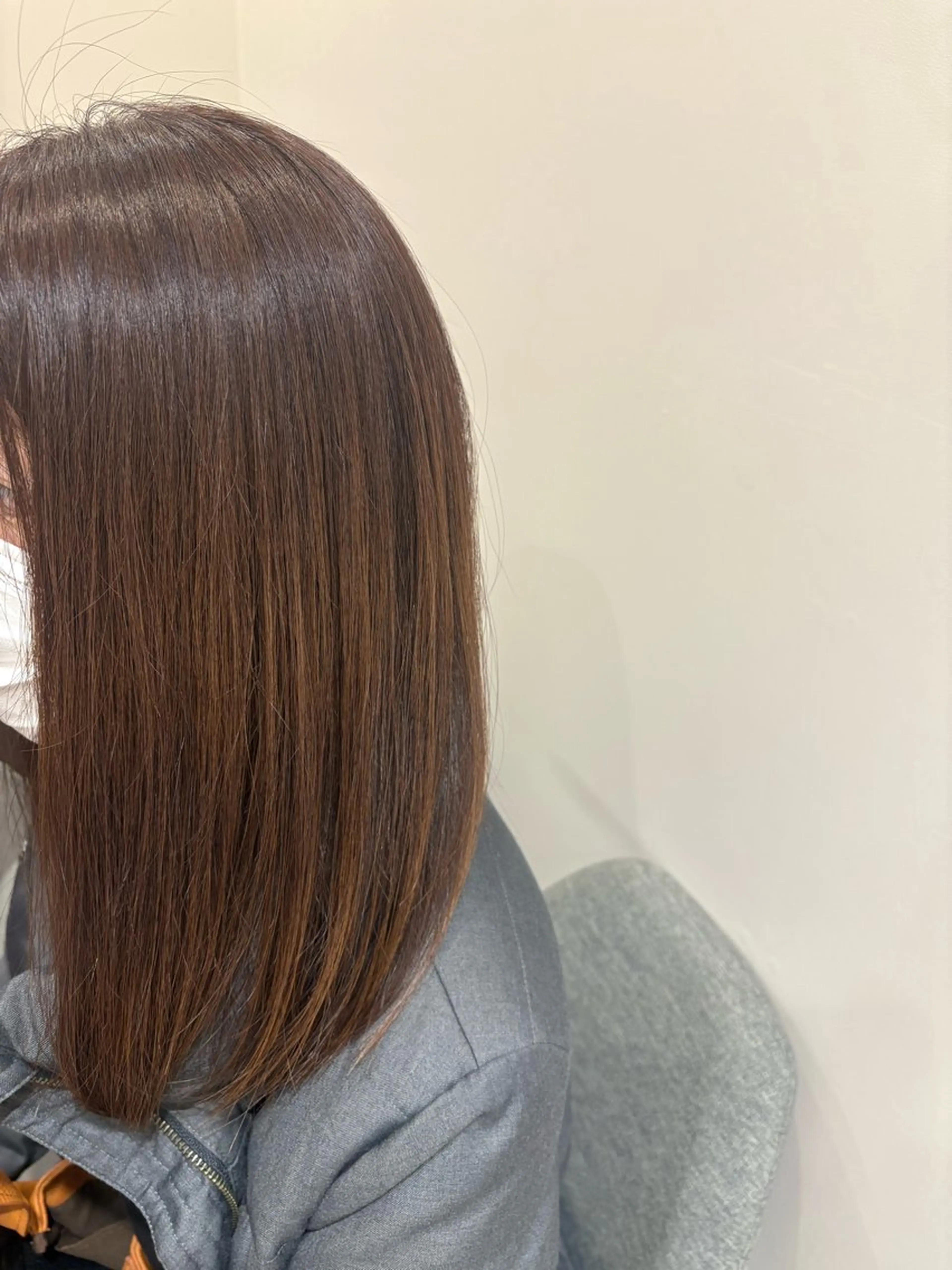 カラー カット ヘアカラー 奥村 奈々加のヘアスタイル