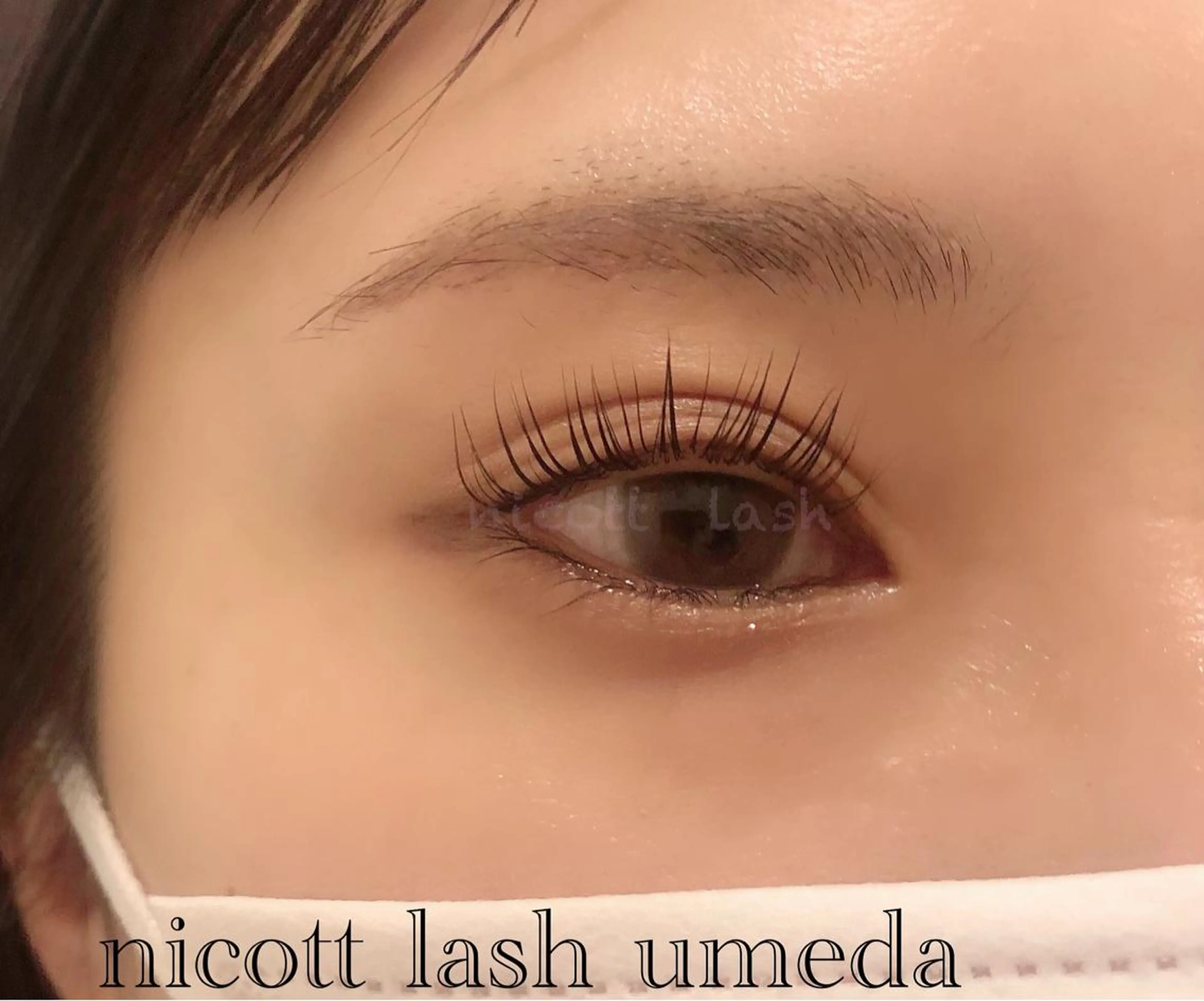 マツエク・マツパ パリジェンヌラッシュリフト サクラブロウ 大阪駅前第4ビルのマツエク・マツパデザイン