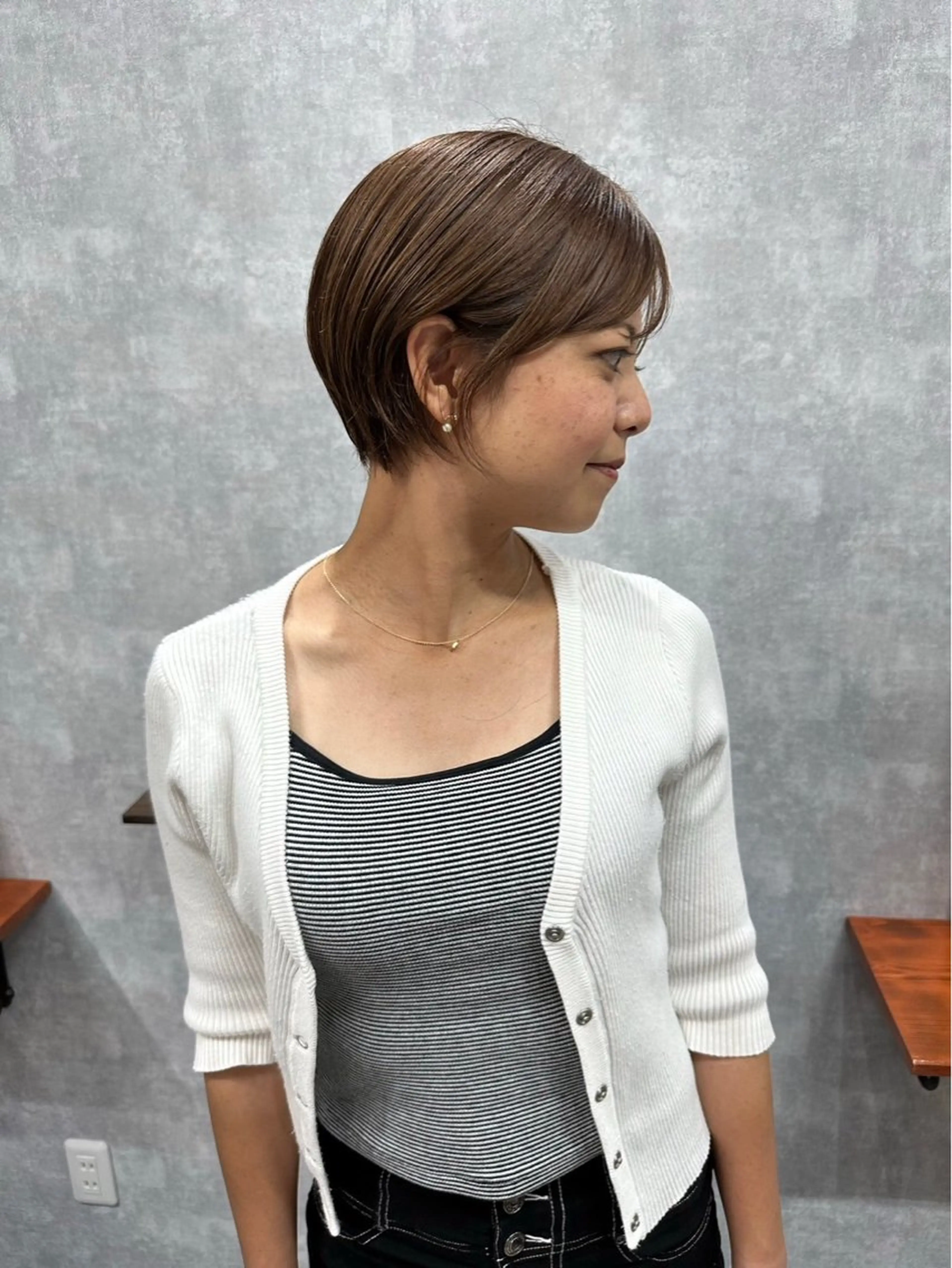 ショート C'LD Hair Produce【シールドヘアープロデュース】所属・シールドヘアー/那覇 /縮毛矯正/ブリーチのヘアスタイル