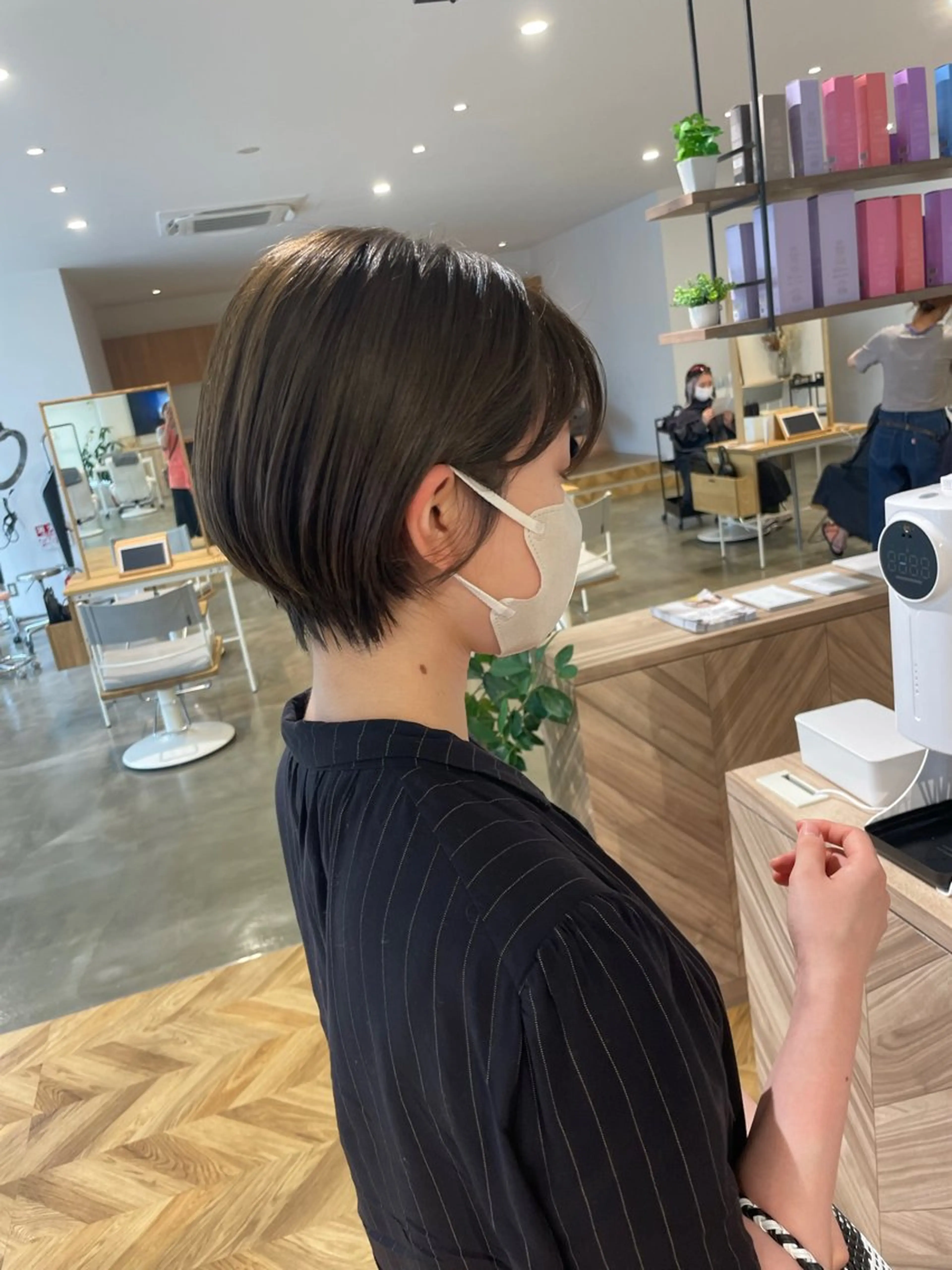 ショート 丸みショート ショートヘア 透明感カラー🥣 yukihoのヘアスタイル