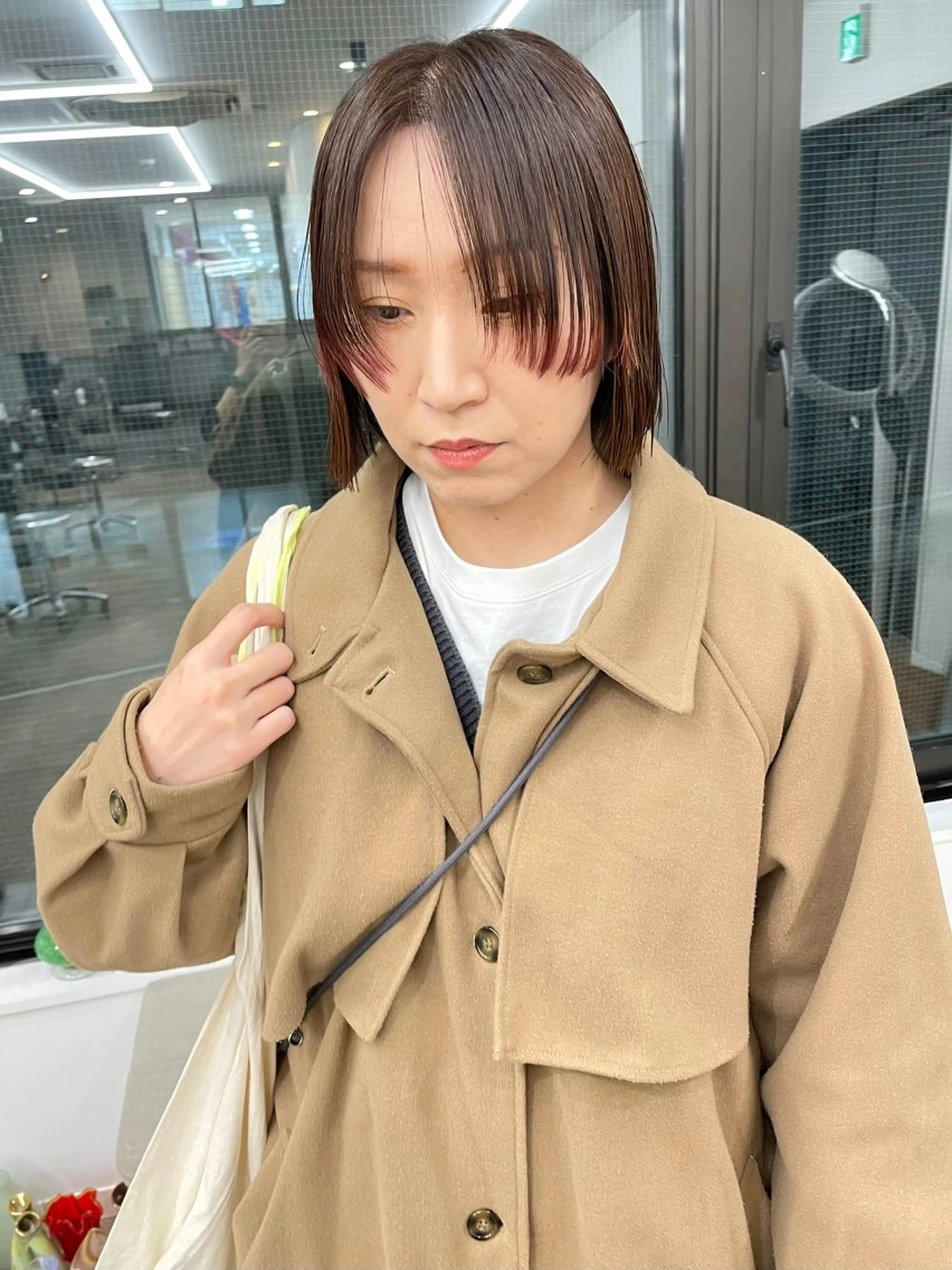 ショート カラー pole所属・【pole】 minaのヘアスタイル