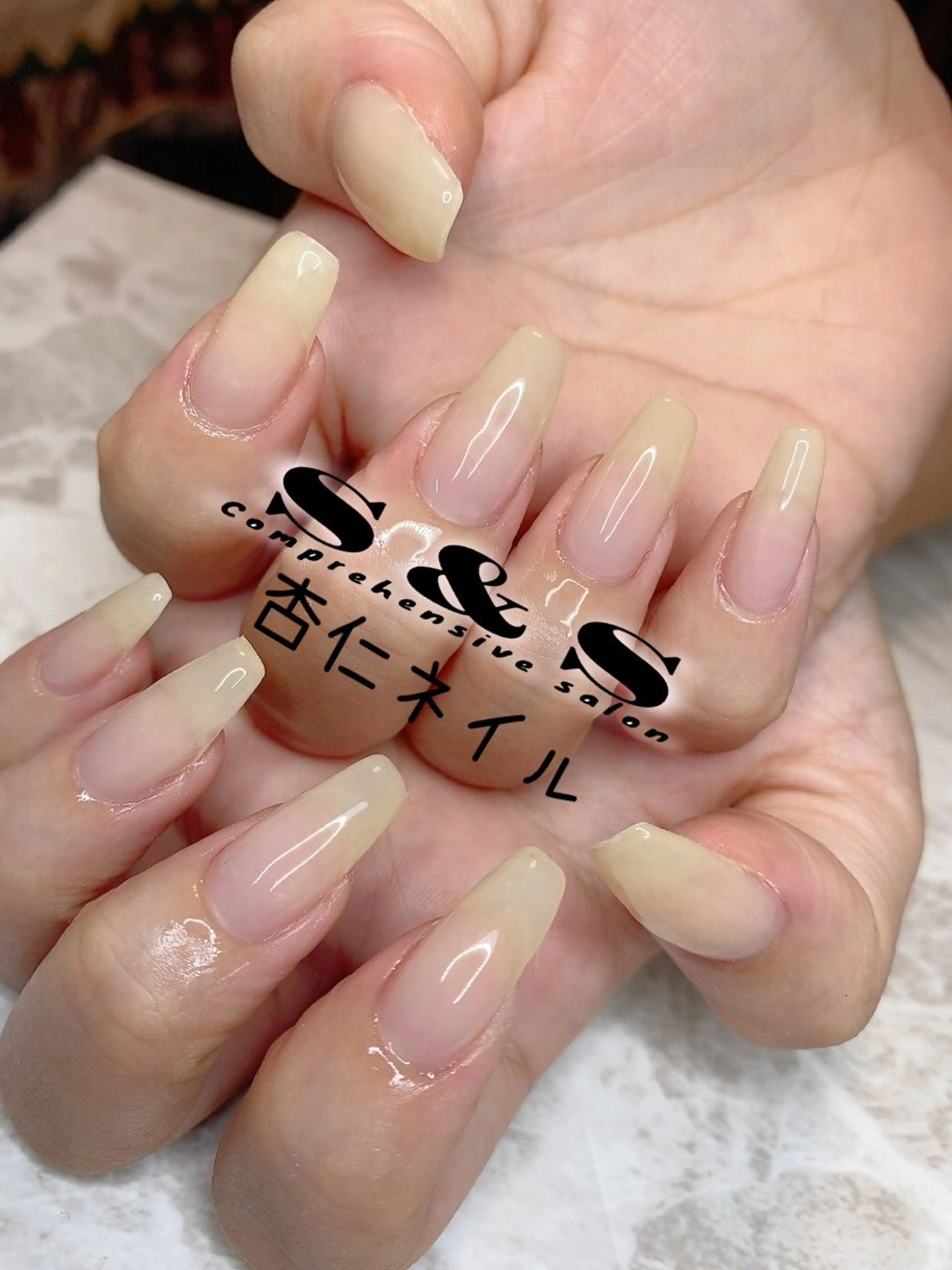 ネイル 長さ出し メンズネイル 持ち込み スカルプネイル S&S 村田小百合のネイルデザイン