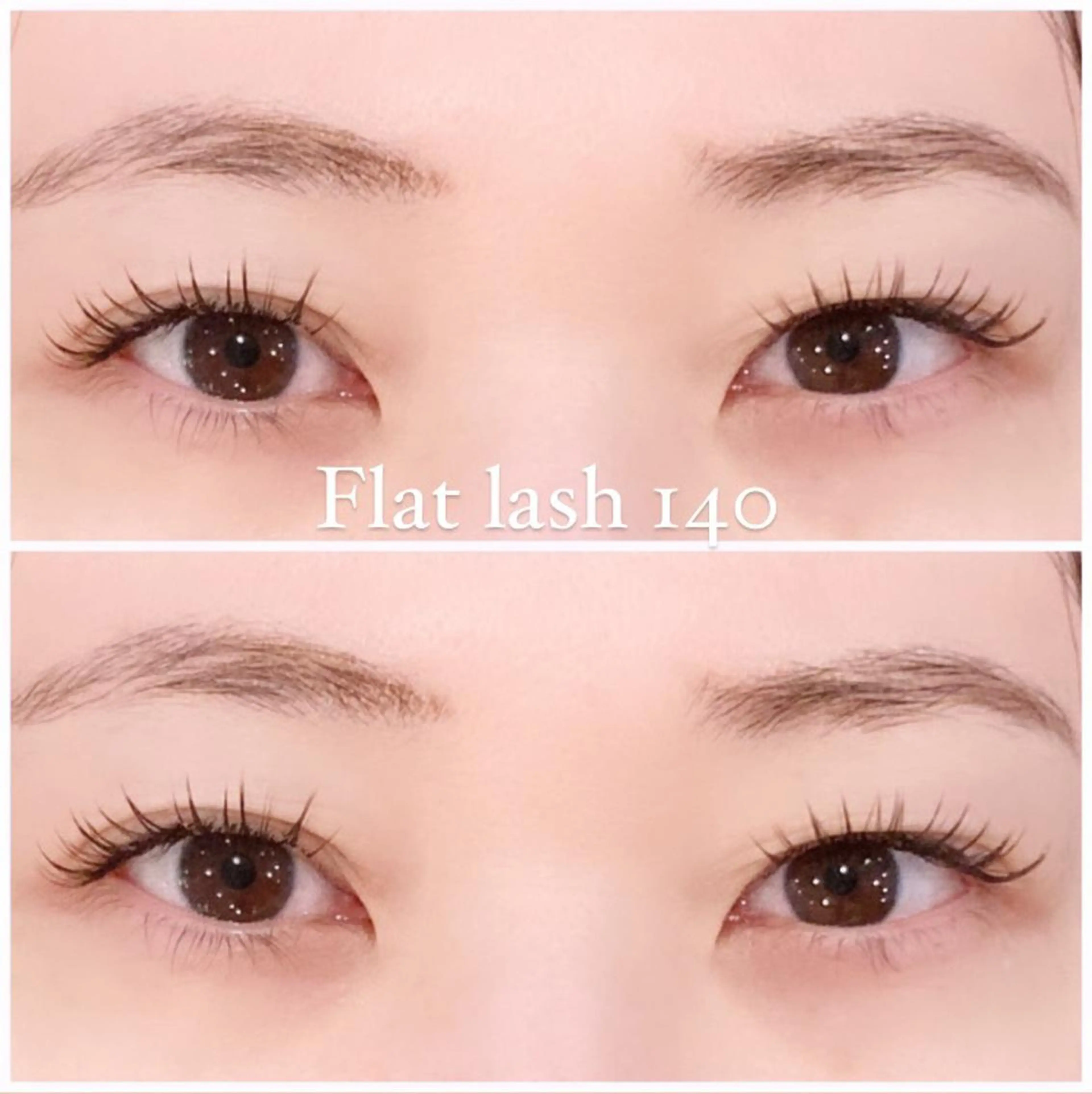 マツエク・マツパ アイブロウ Cカール カラーマツエク フラットラッシュ 武田 楓のマツエク・マツパデザイン