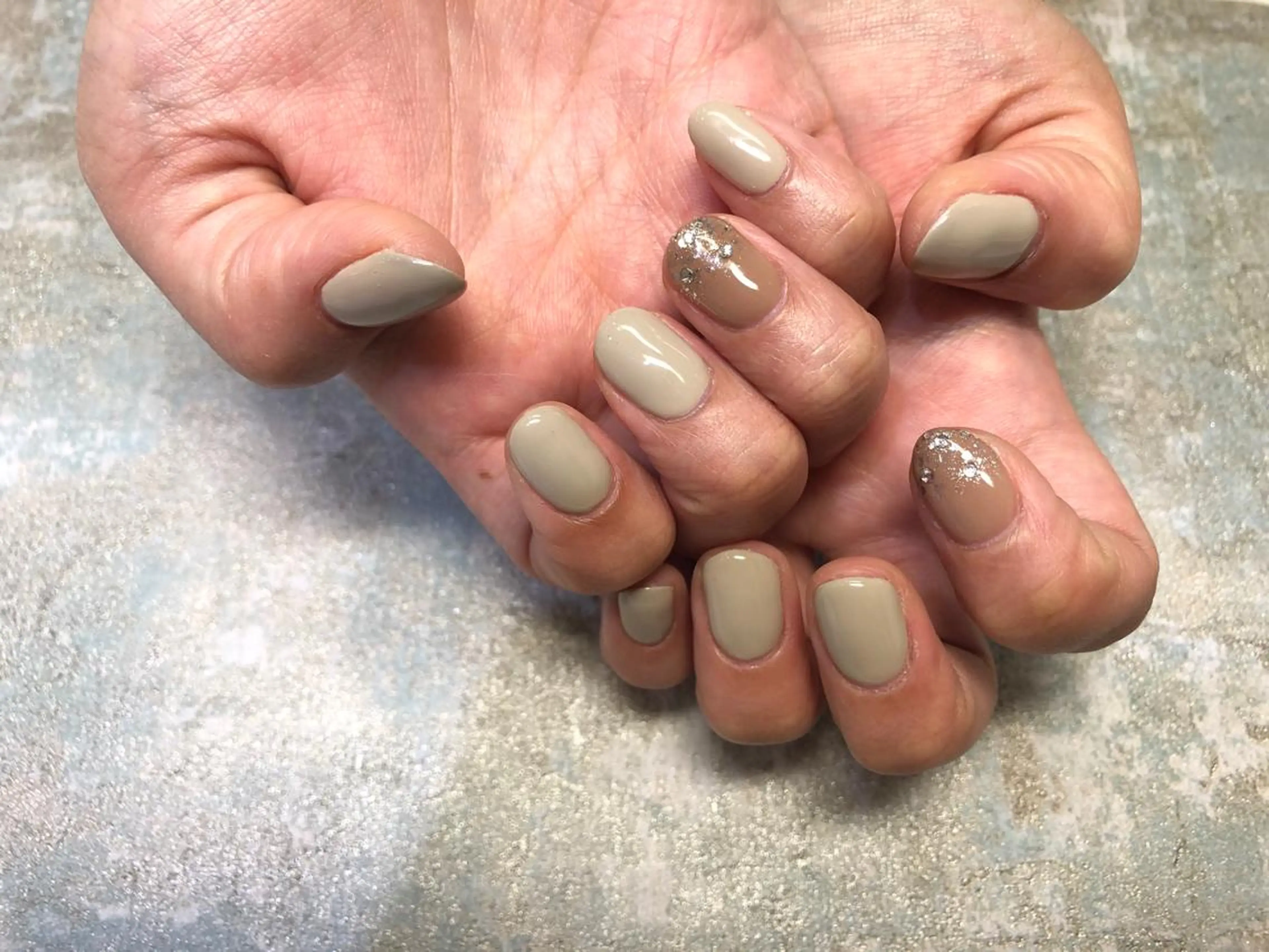 ネイル ワンカラーネイル ハンドネイル fairy 村居 愛香のネイルデザイン