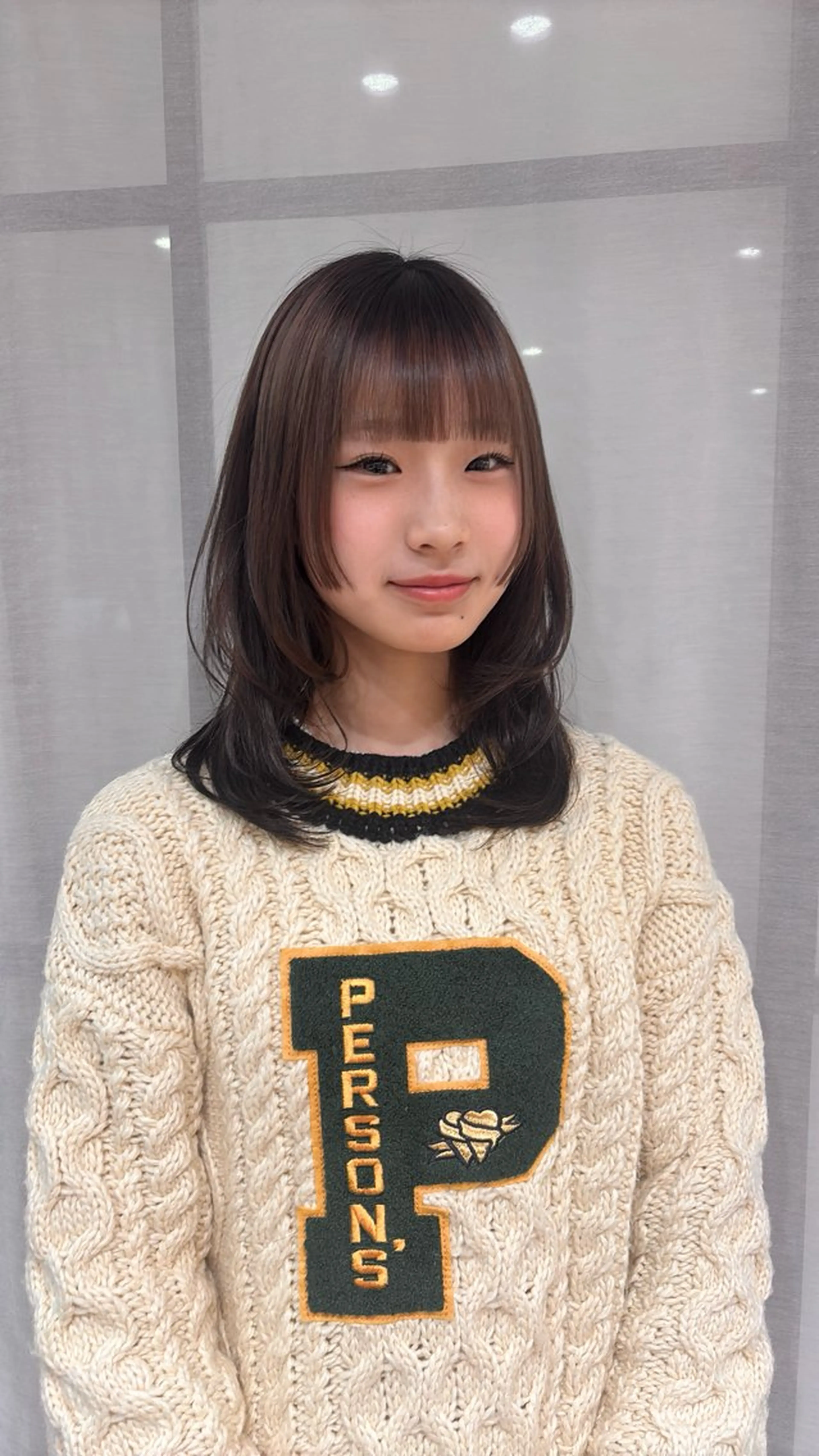 ミディアム 姫カット レイヤーカット カット 梅田美容室/カット /Maoのヘアスタイル