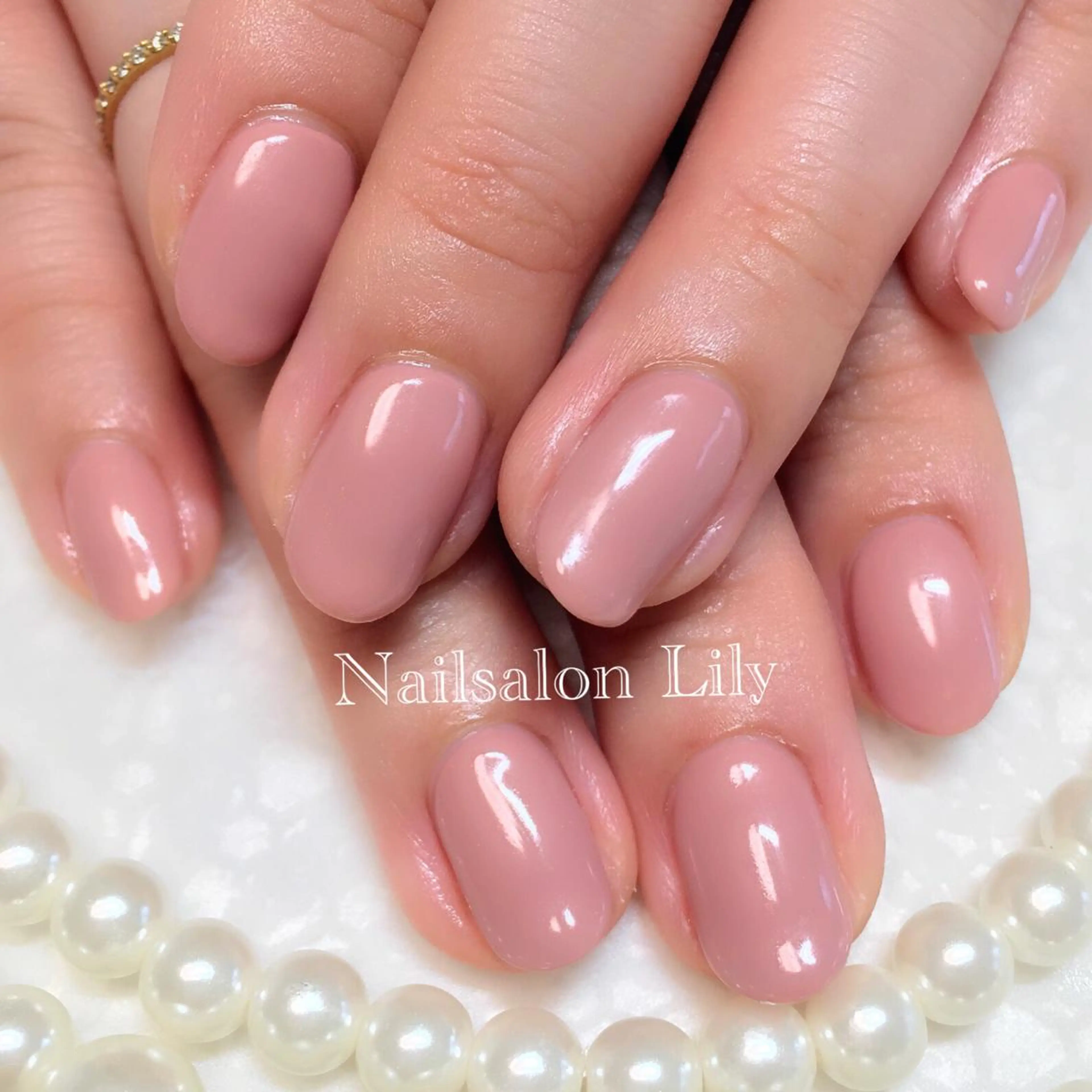 ネイル ワンカラーネイル Nailsalon Lilyのネイルデザイン