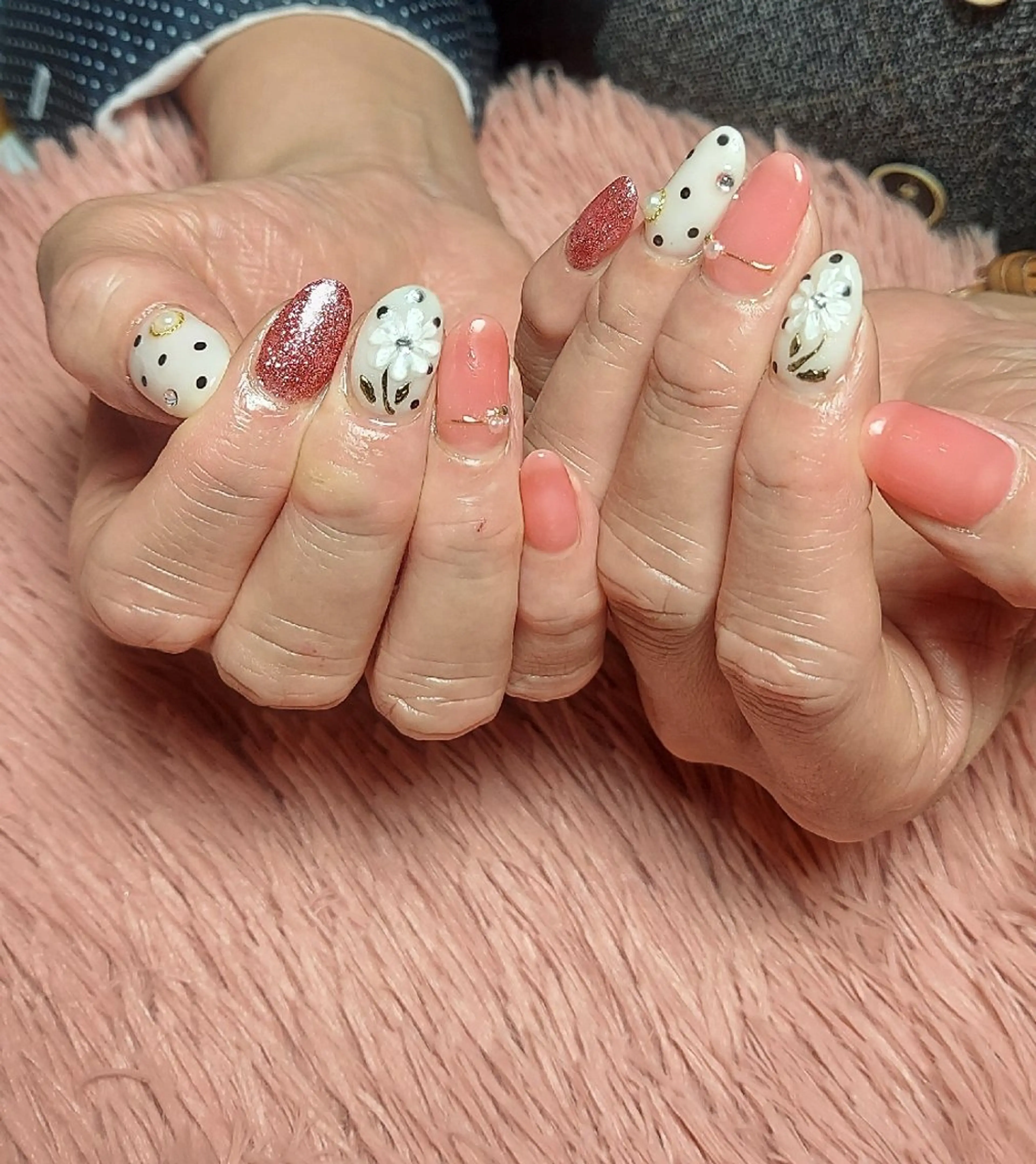 ネイル とりごえ さおりのネイルデザイン