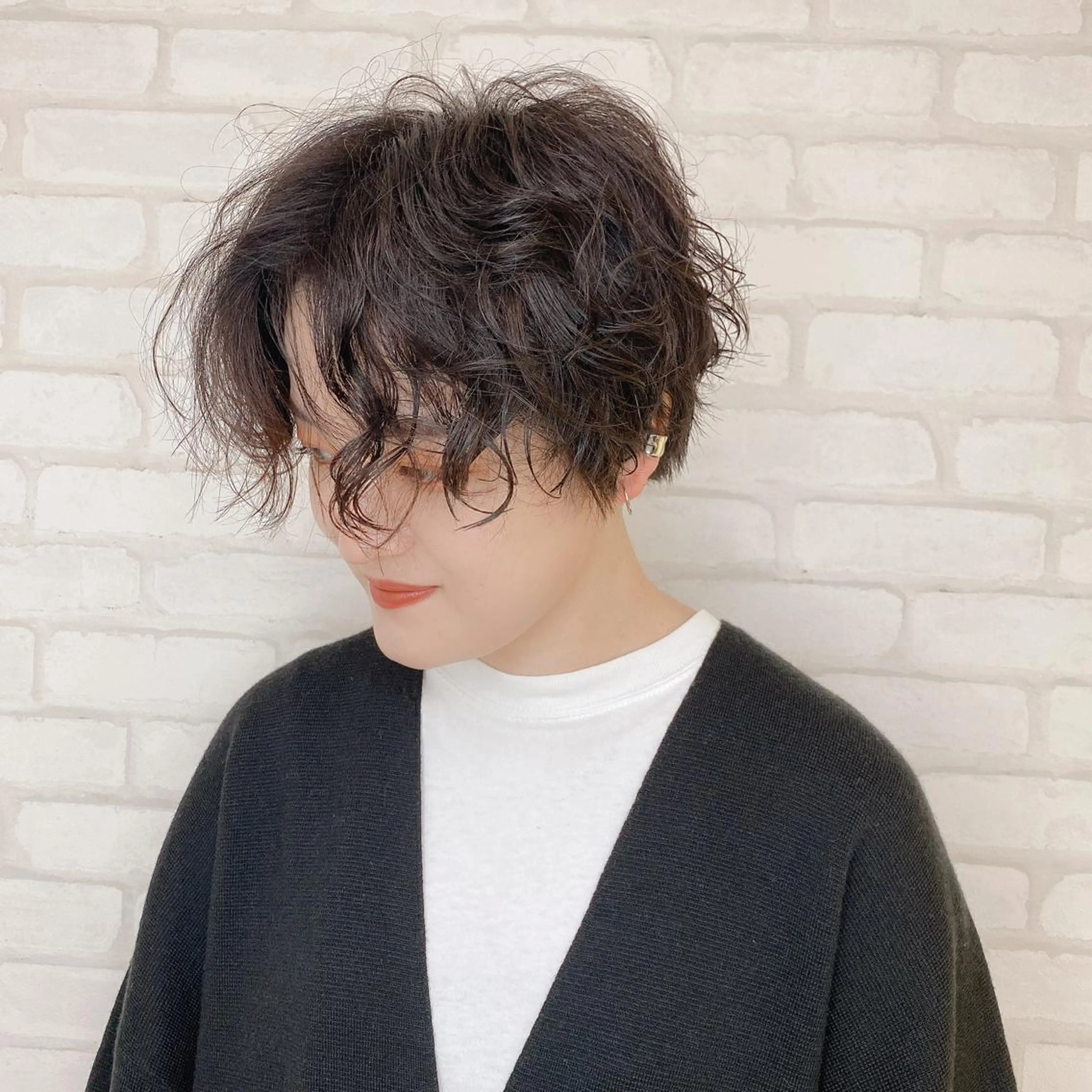 ショート パーマ abilita AZUSAのヘアスタイル