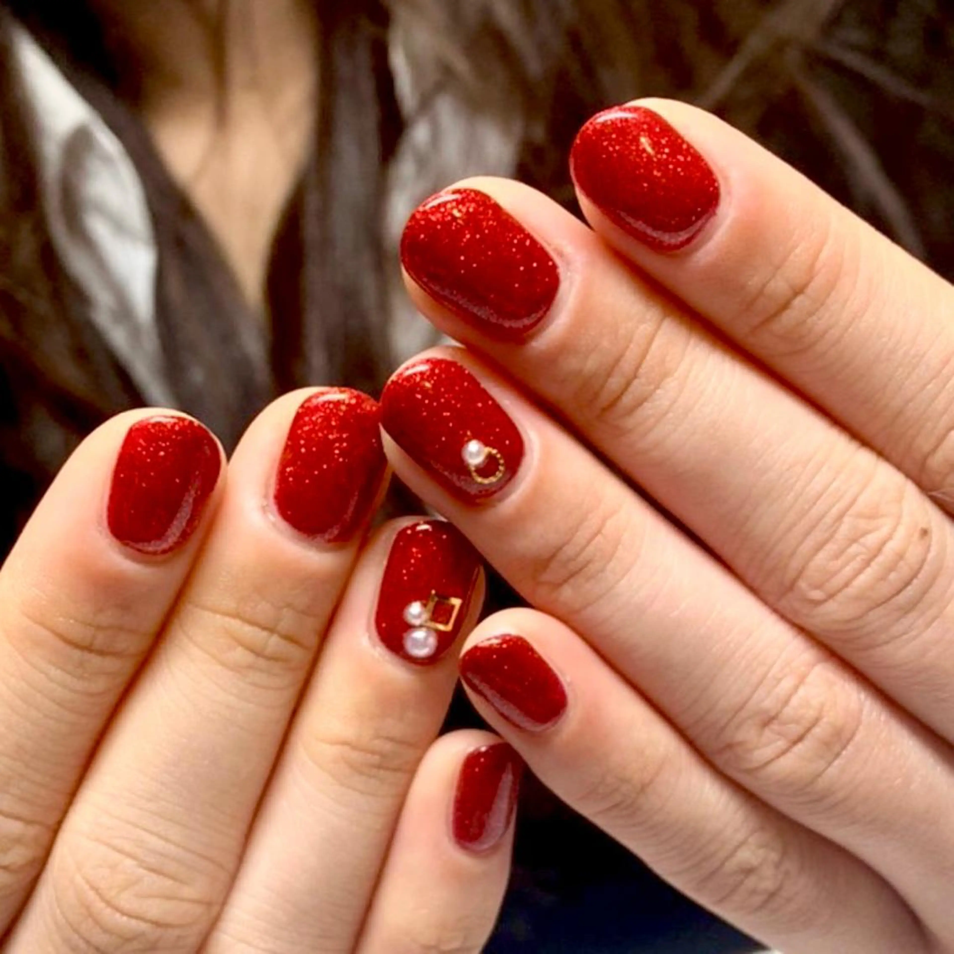 ネイル ワンカラーネイル ジュニアネイリスト ジュニアセラピストのネイルデザイン