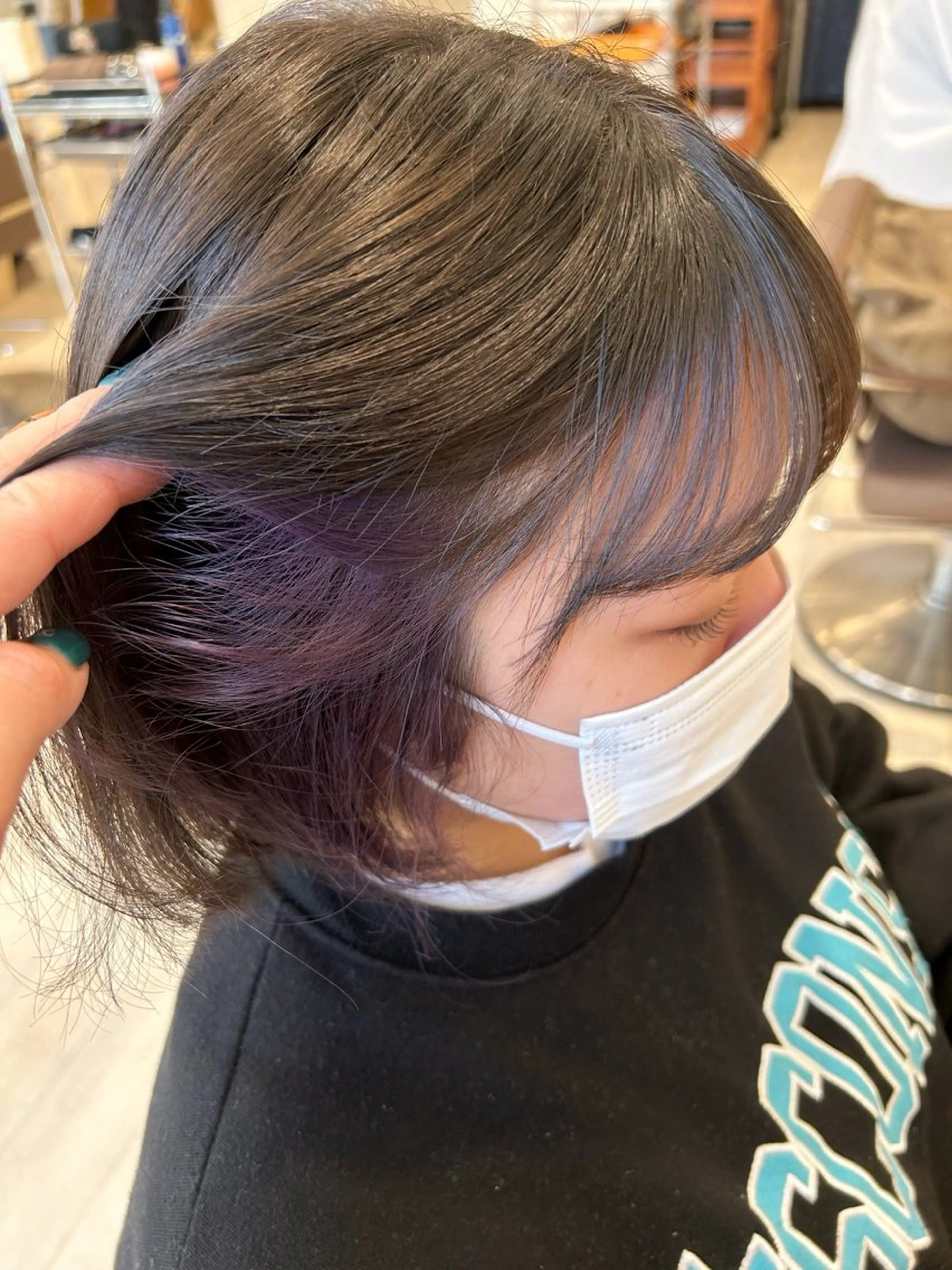 ミディアム カット ヘアカラー 🍓後藤 はるな🍓のヘアスタイル
