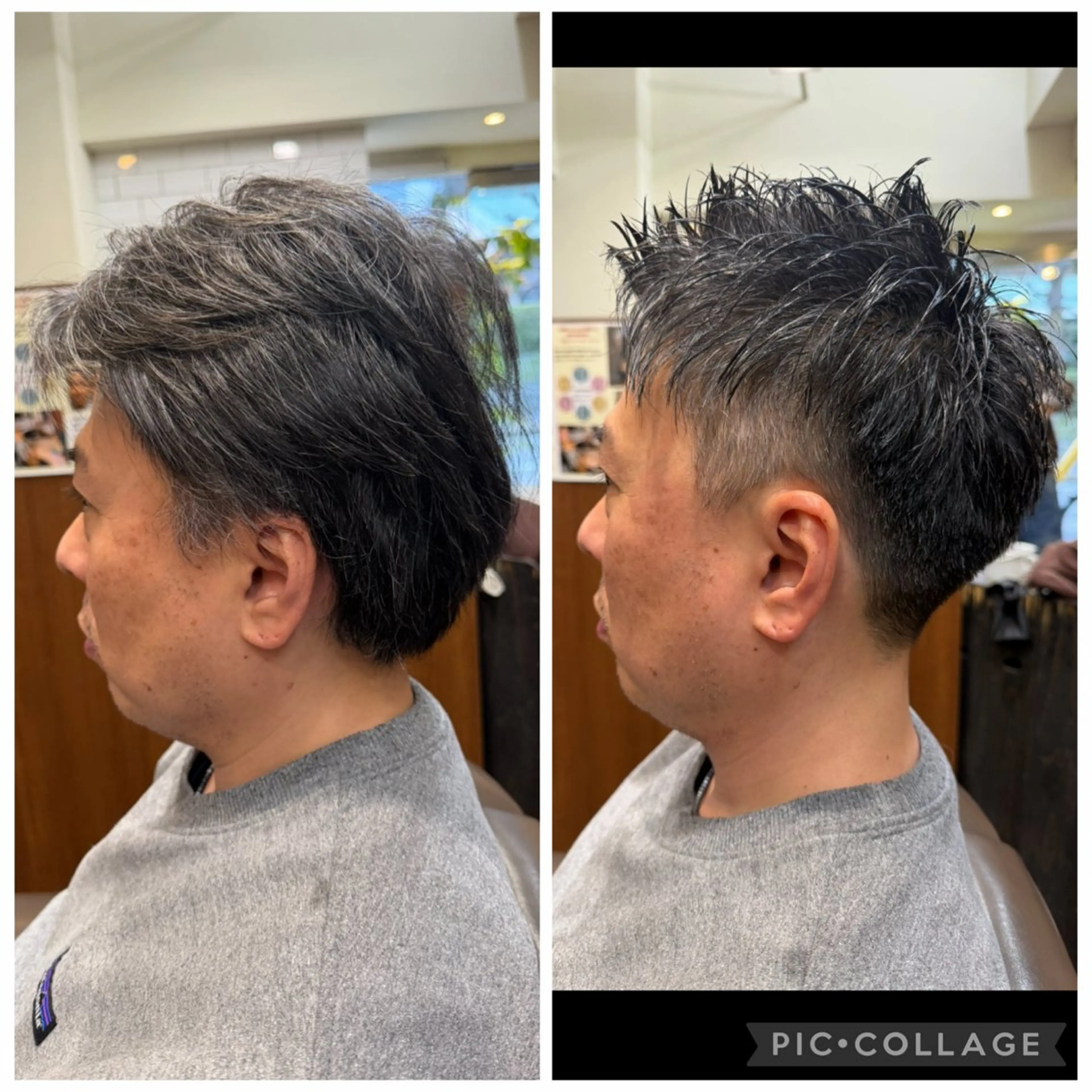 ショート メンズ 💈 中山 静香のヘアスタイル