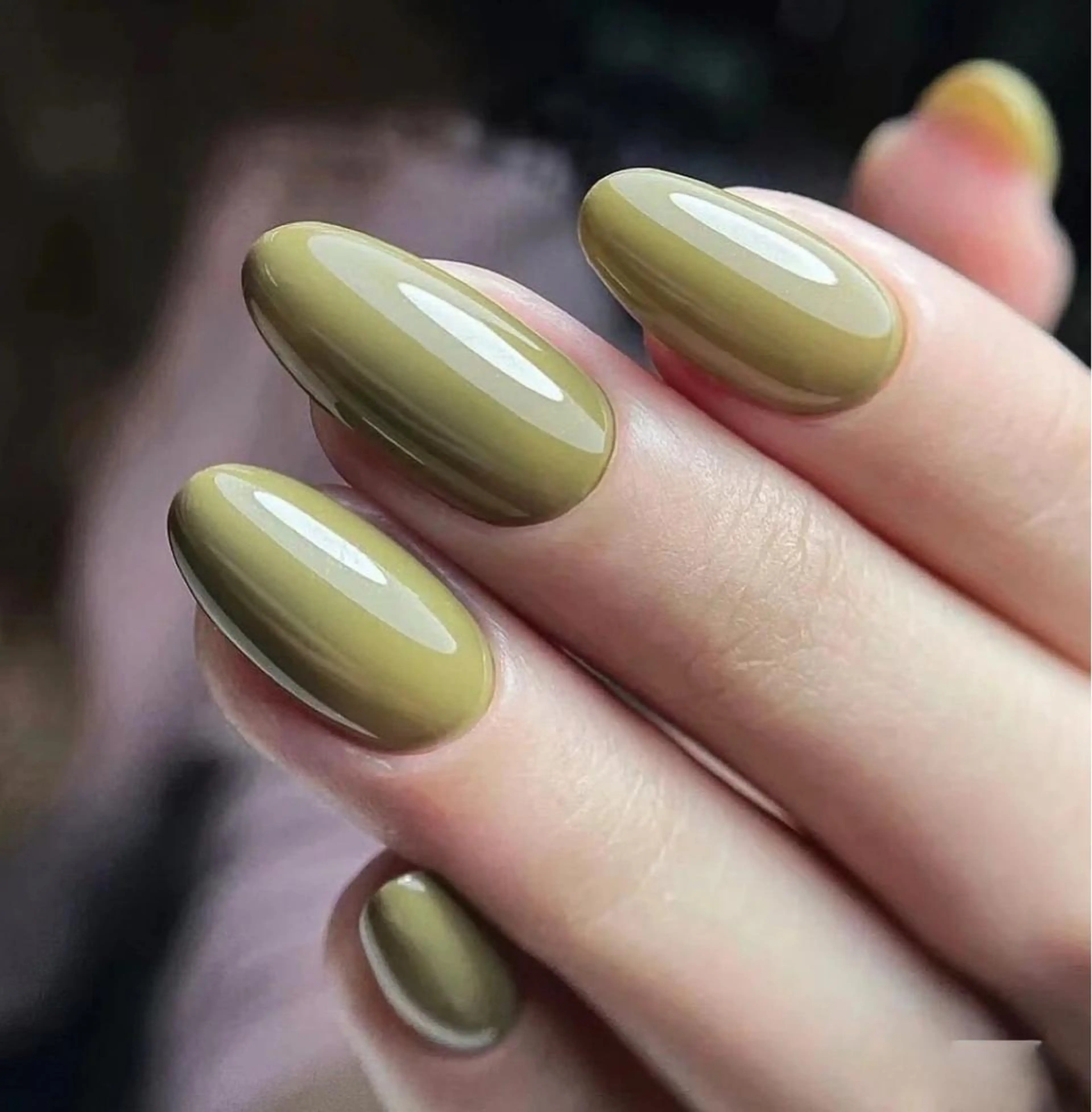 ネイル ワンカラーネイル BETTER ME ネイルサロン池田公園のネイルデザイン