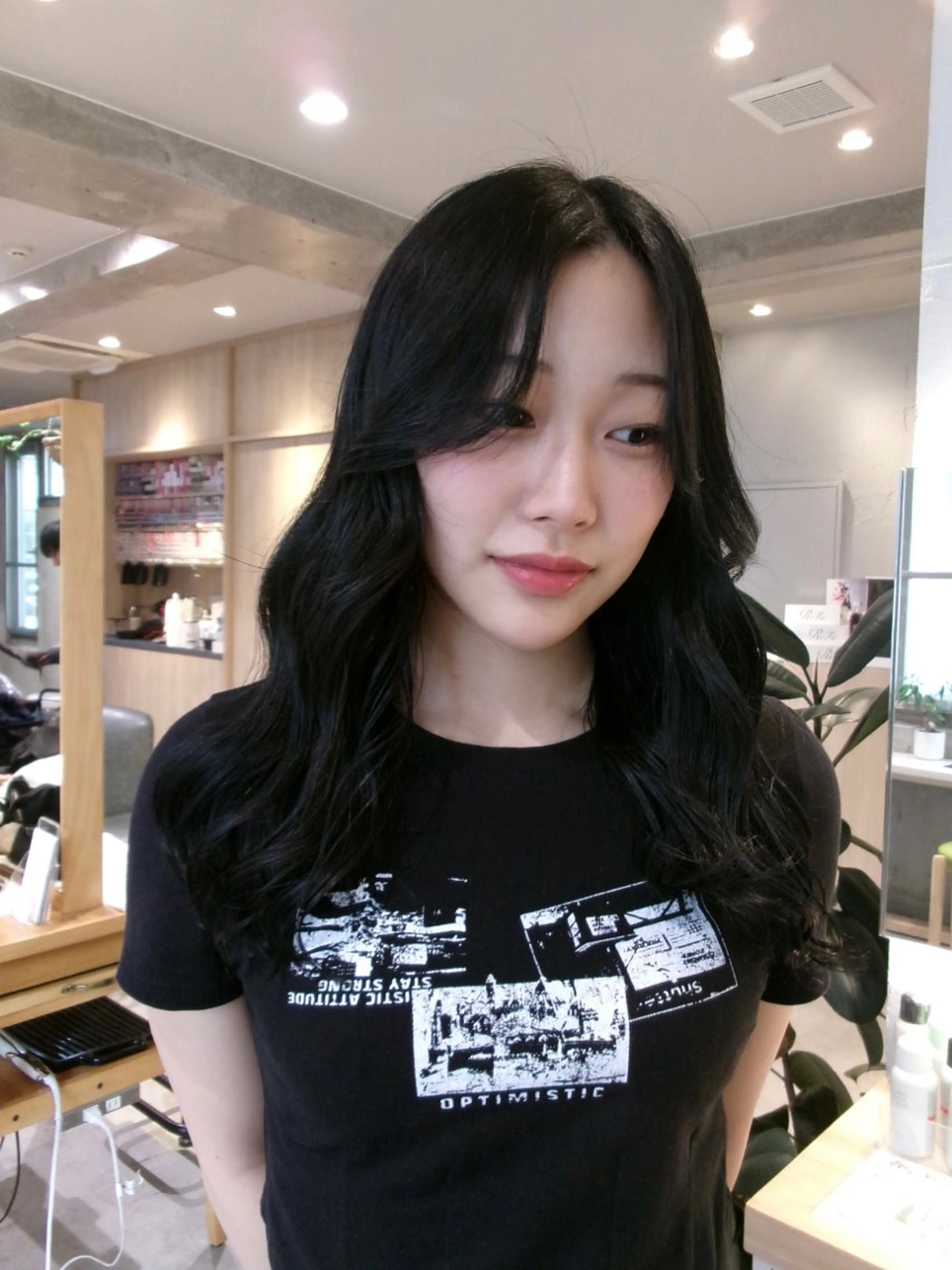 就活生／新社会人応援暗髪color🩶の写真