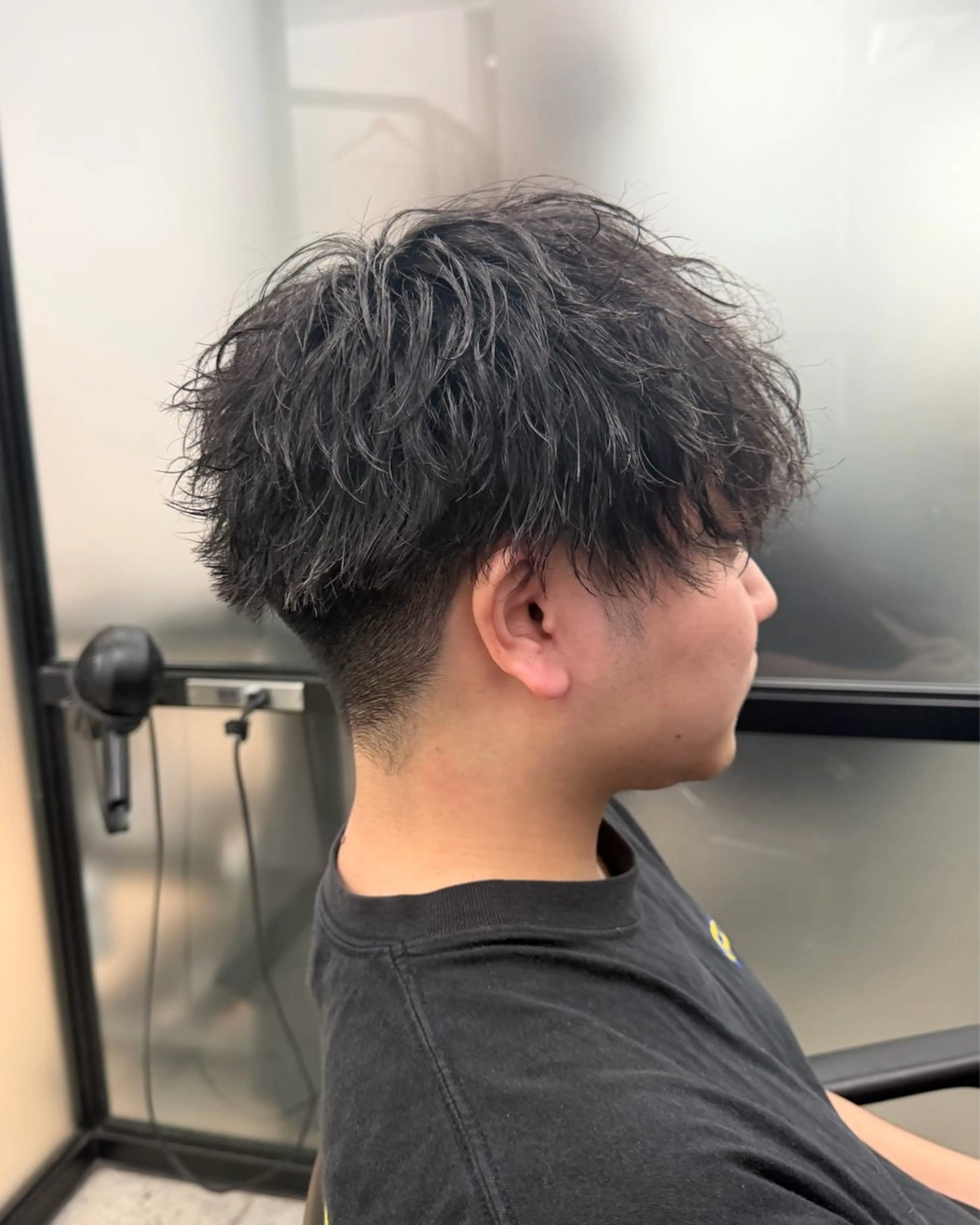 パーマ メンズ メンズパーマ カット パーマ DXシェアサロン渋谷所属・やわらかパーマ 石川雄麻のヘアスタイル