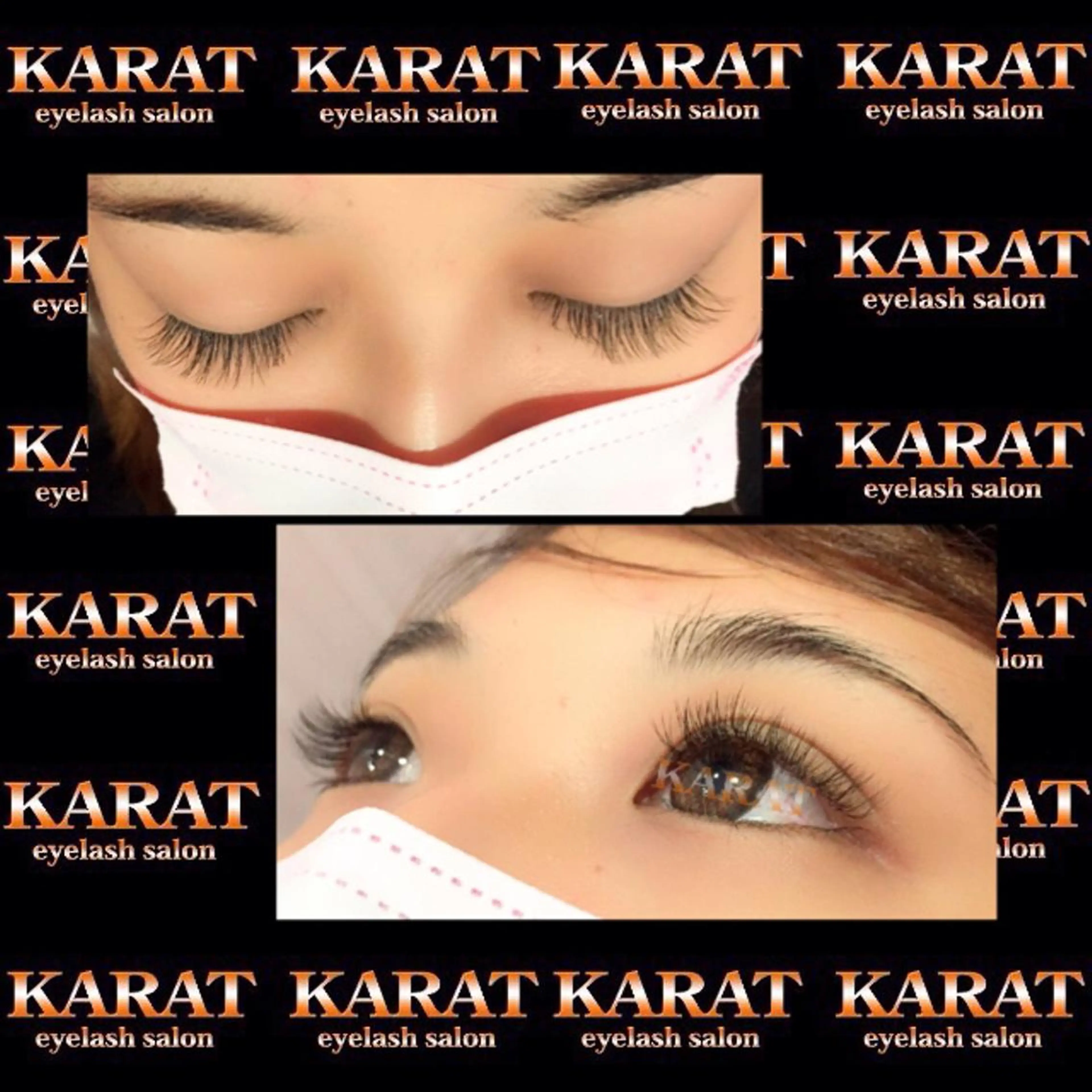 マツエク・マツパ Cカール ボリュームラッシュ ★ KAEDE ★のマツエク・マツパデザイン