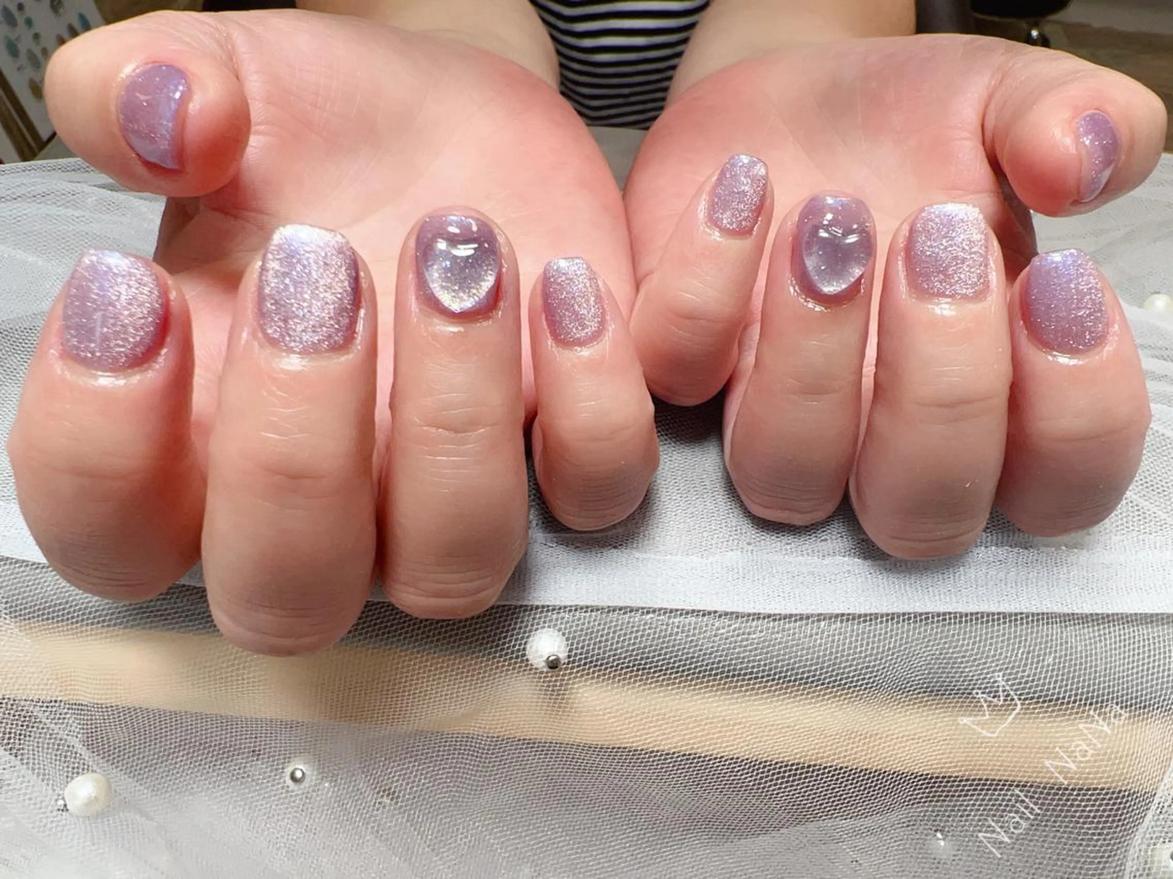 ショート カラー ネイル ハンドネイル Nail NaNaのネイルデザイン