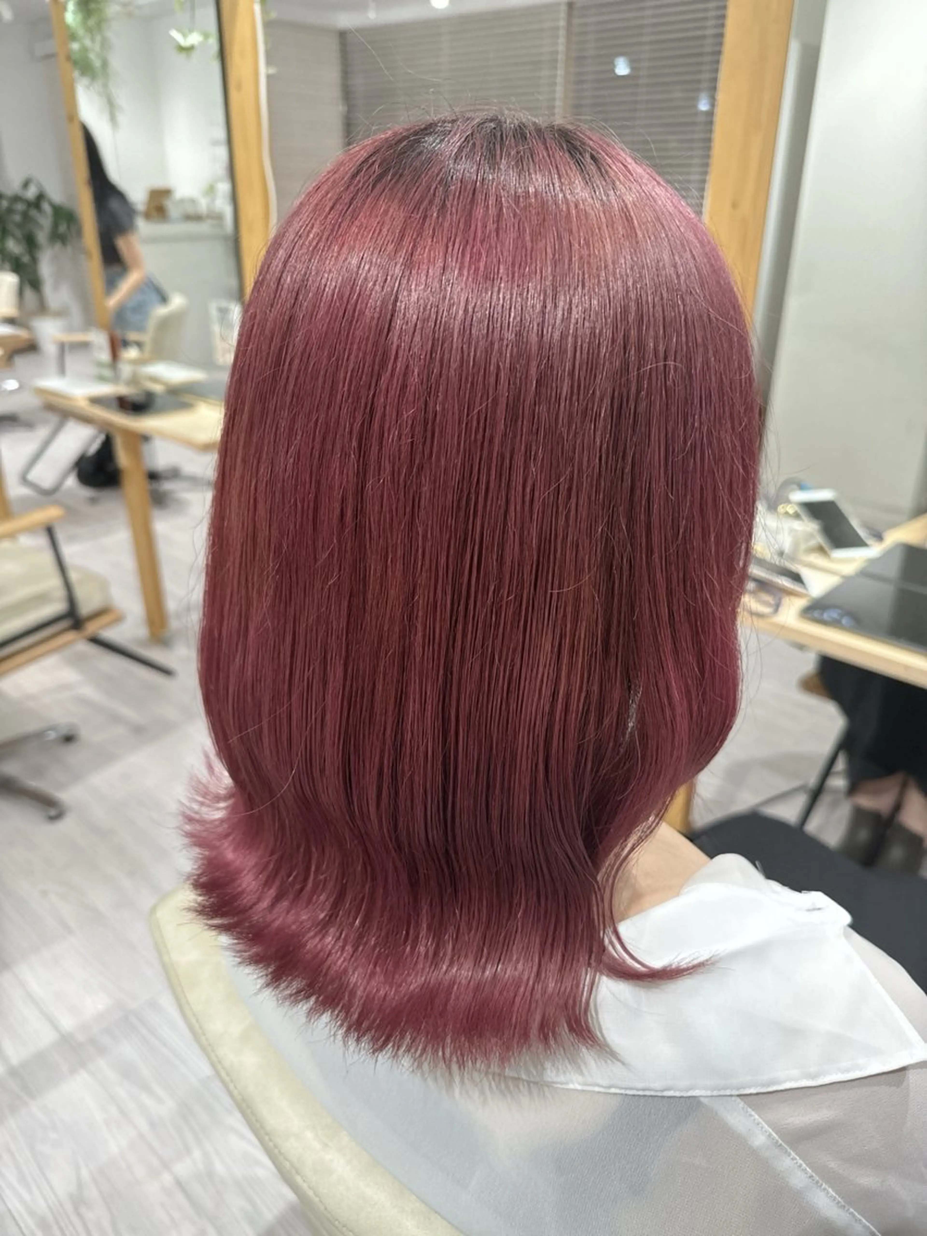 ミディアム カラー NANAMI 【Rico】のヘアスタイル