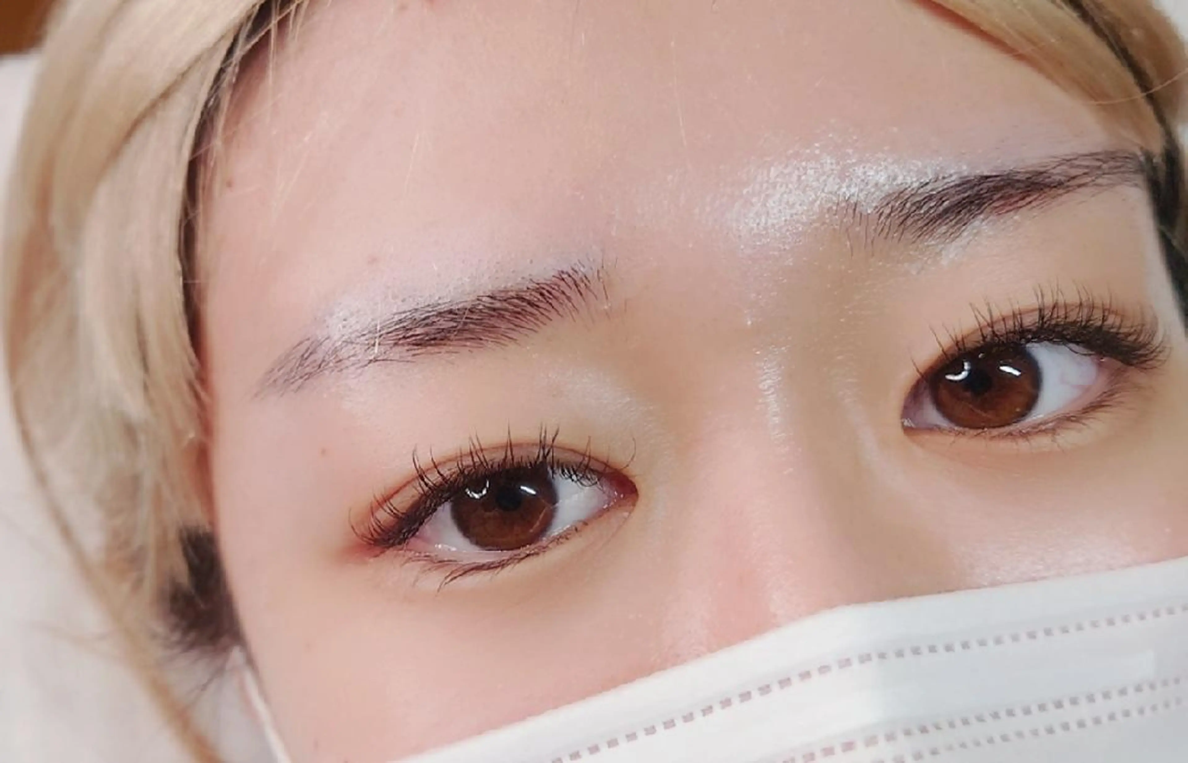 マツエク・マツパ フラットラッシュ NAZ eyelash&eyebrow by medical salon所属・NAZ 表参道 Tomokoのマツエク・マツパデザイン