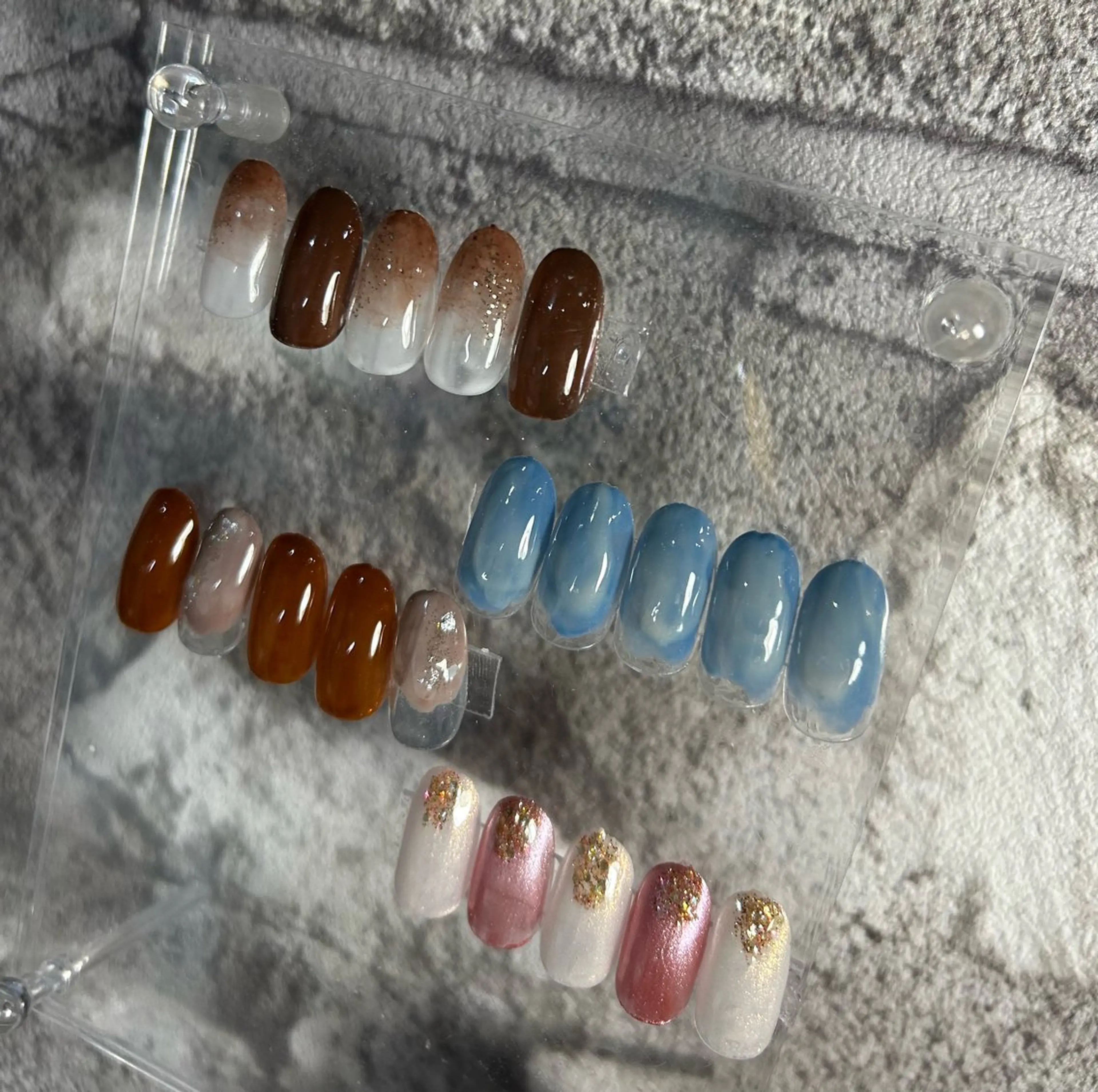 ネイル ニュアンスネイル ハンドネイル lil shine .nail所属・中尾 葉月のネイルデザイン