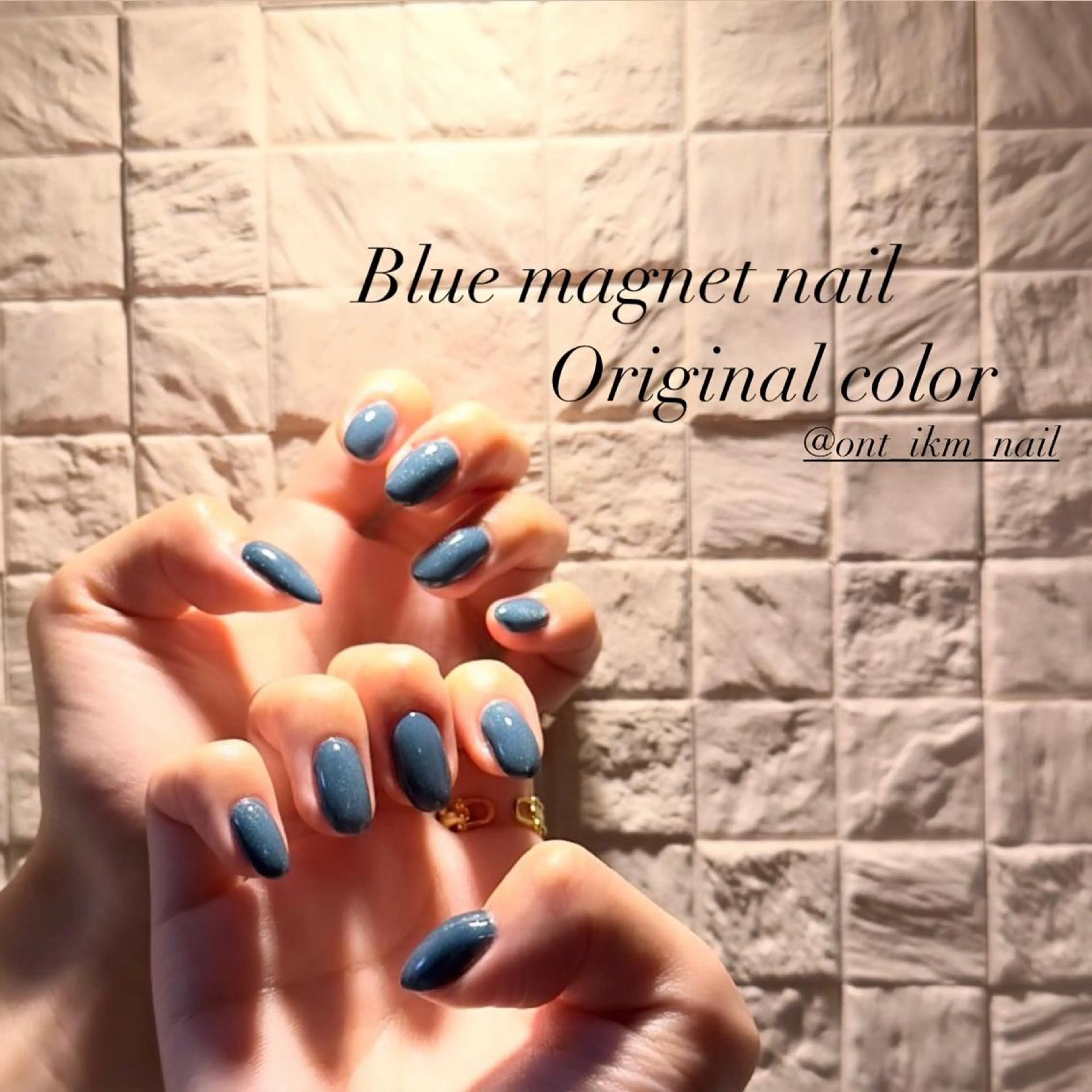 ネイル ジェルネイル マグネットネイル RandP ｰikumiのネイルデザイン