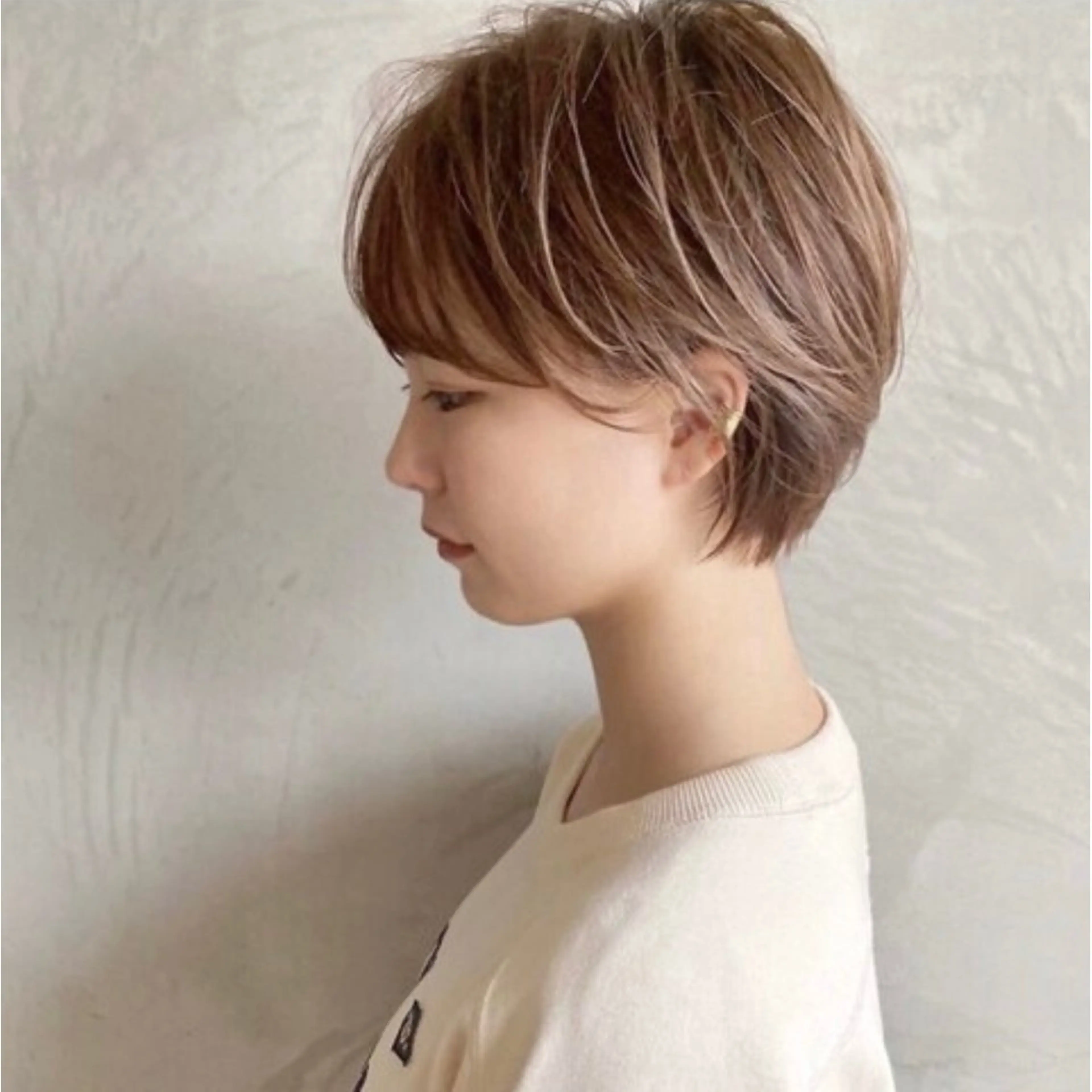 ショート カット 岡部 ひな/銀座のヘアスタイル