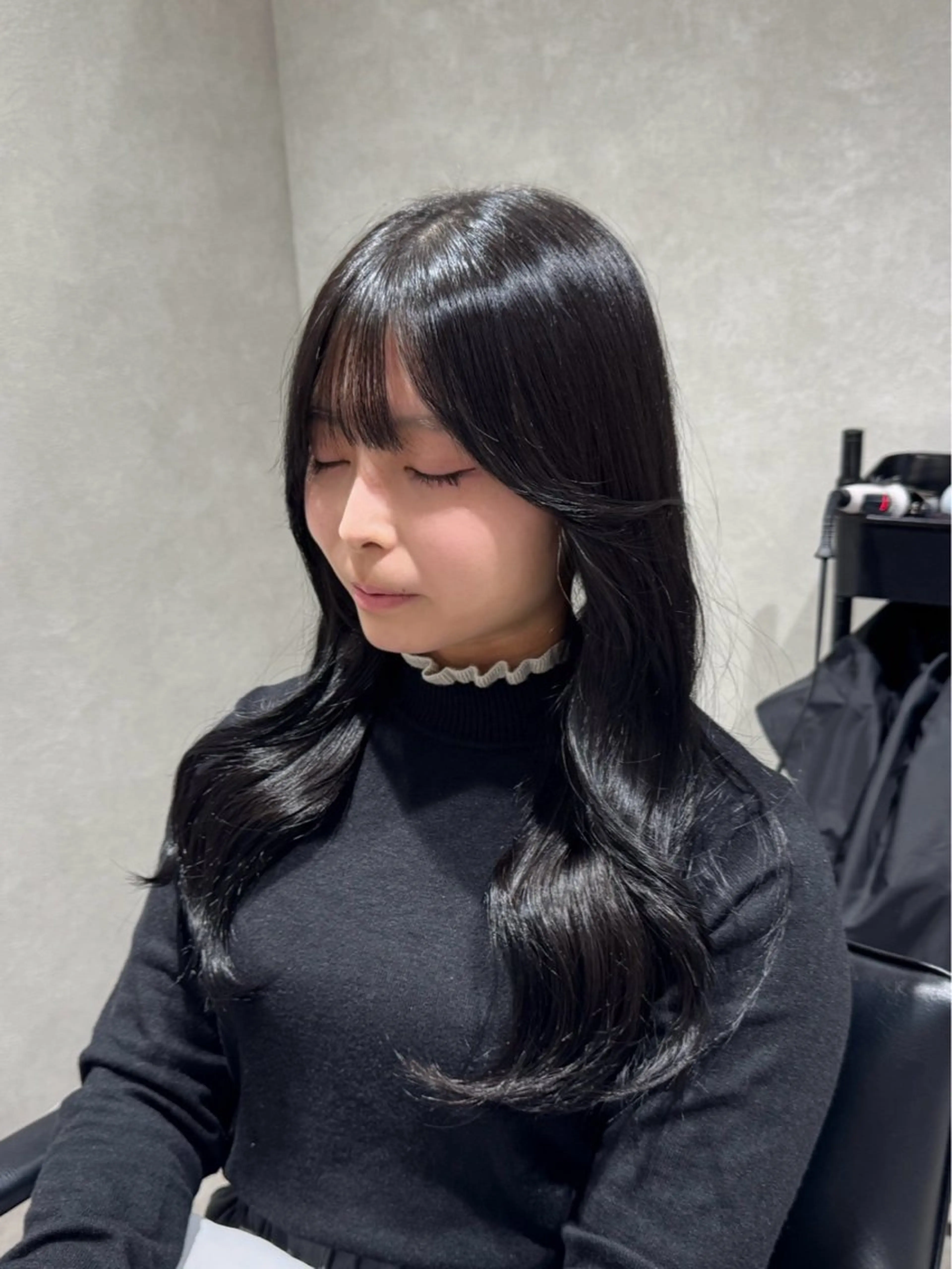 ロング カット ヘアカラー 韓国特化🇰🇷千葉 /レイヤーカット竜生のヘアスタイル