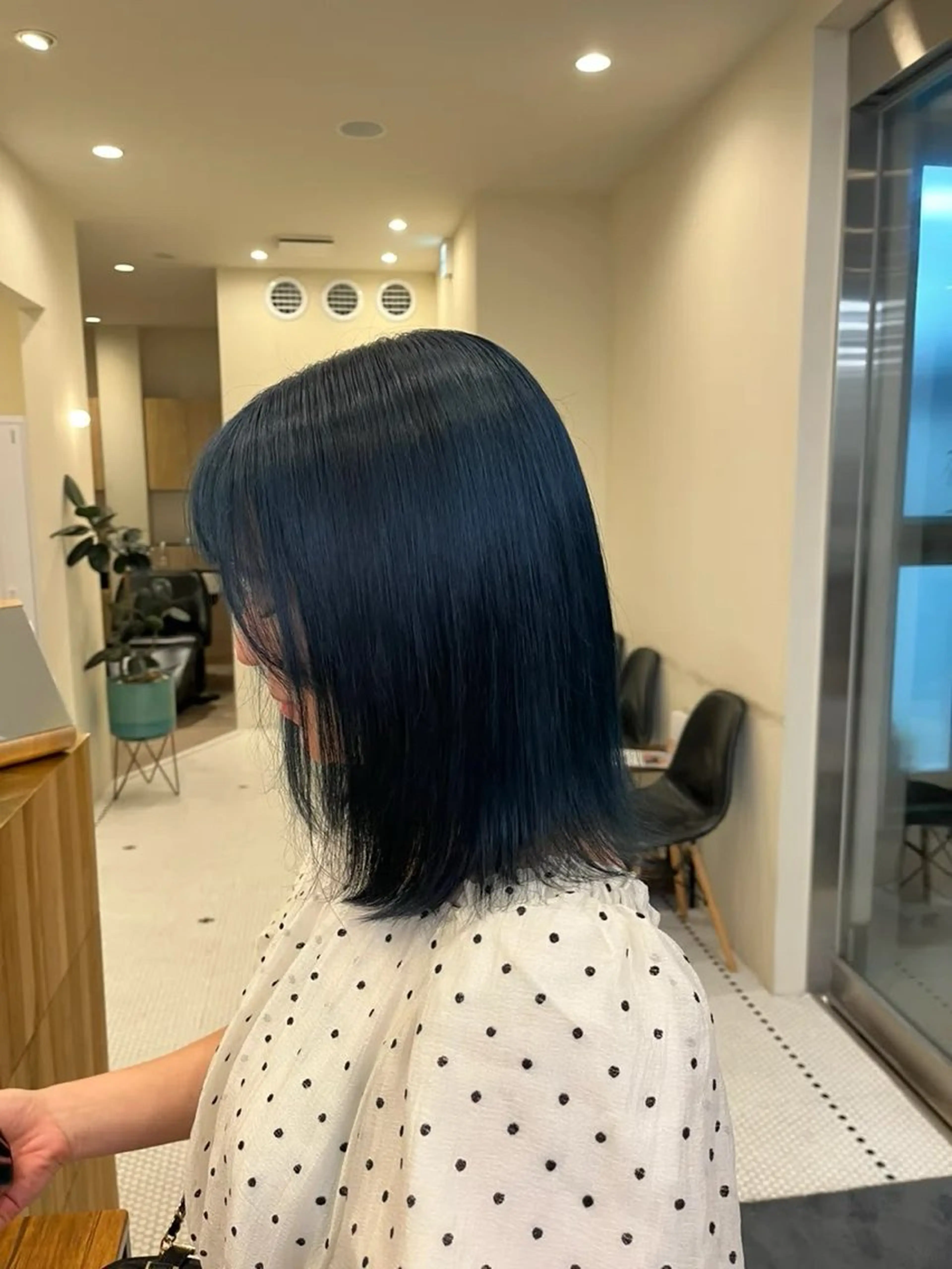 カラー ヘアカラー 韓国レイヤーカット/ ハイトーン/マアヤのヘアスタイル