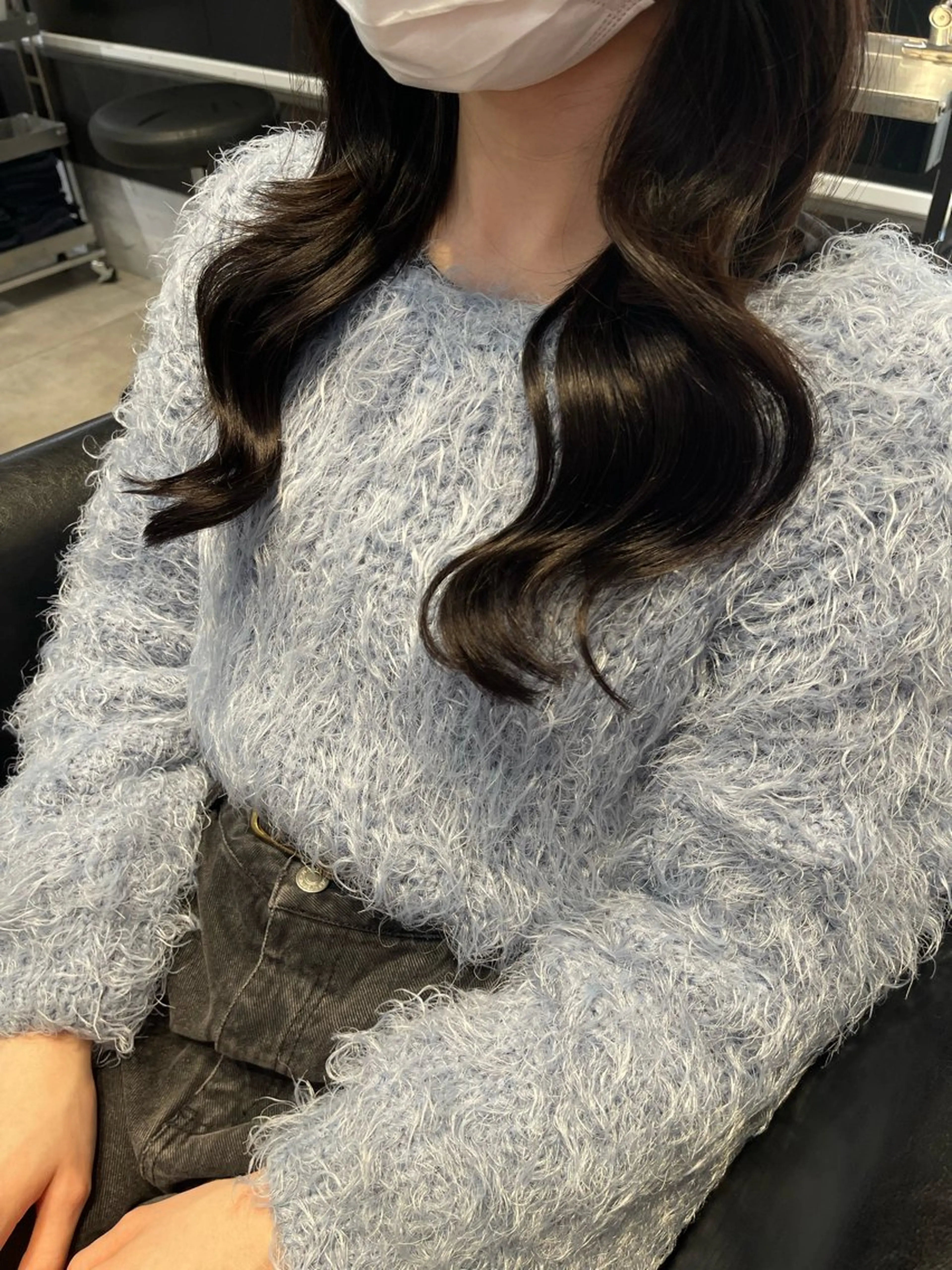 セミロング 原宿/表参道/ プルエクステ/そらのヘアスタイル