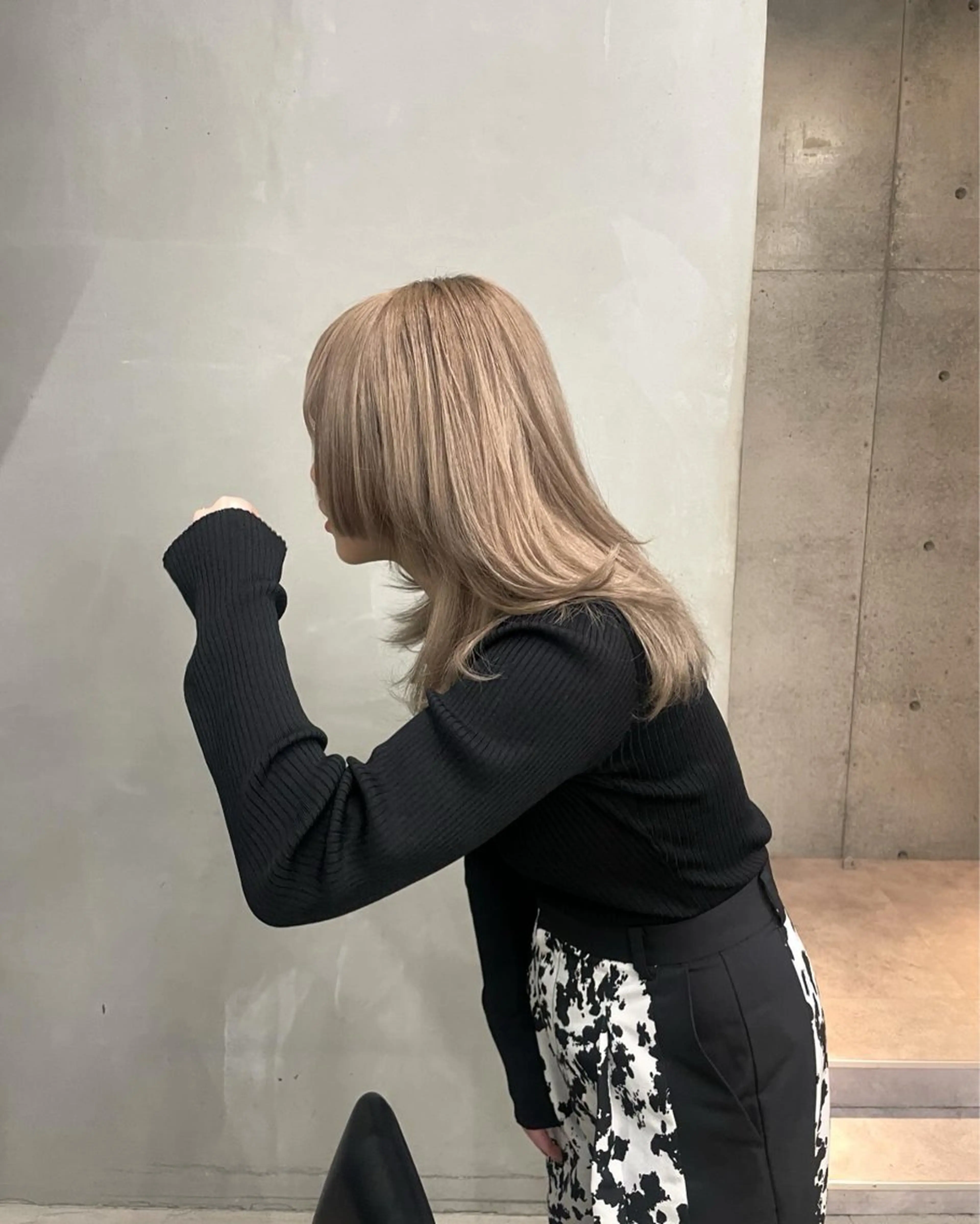 カラー カット ヘアカラー トリートメント 佐伯 和佳のヘアスタイル