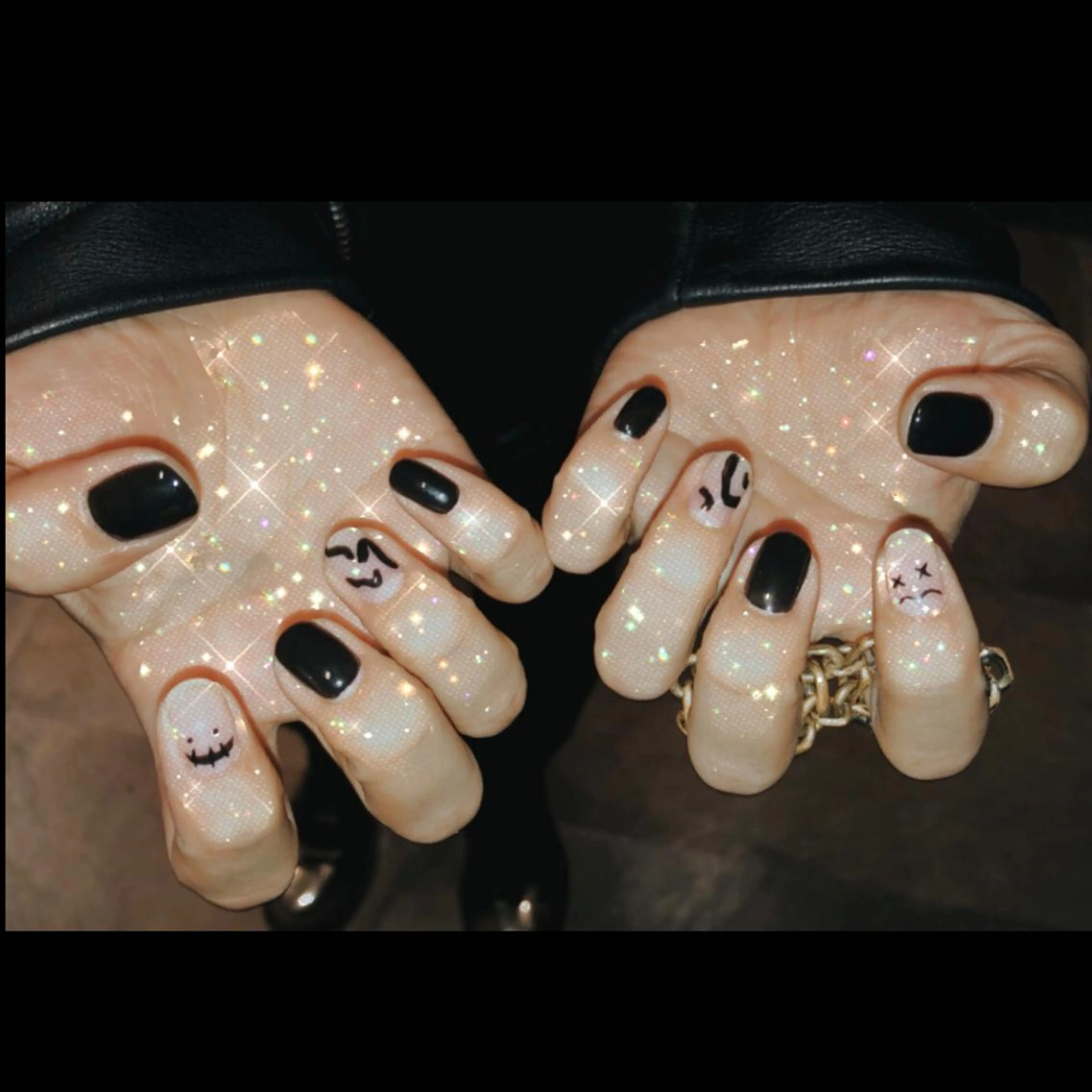 メンズ ネイル メンズ韓国風 アートネイル クリアネイル フレンチネイル ジェルネイル 🐕‍🦺Yappy 💗A-tanのネイルデザイン