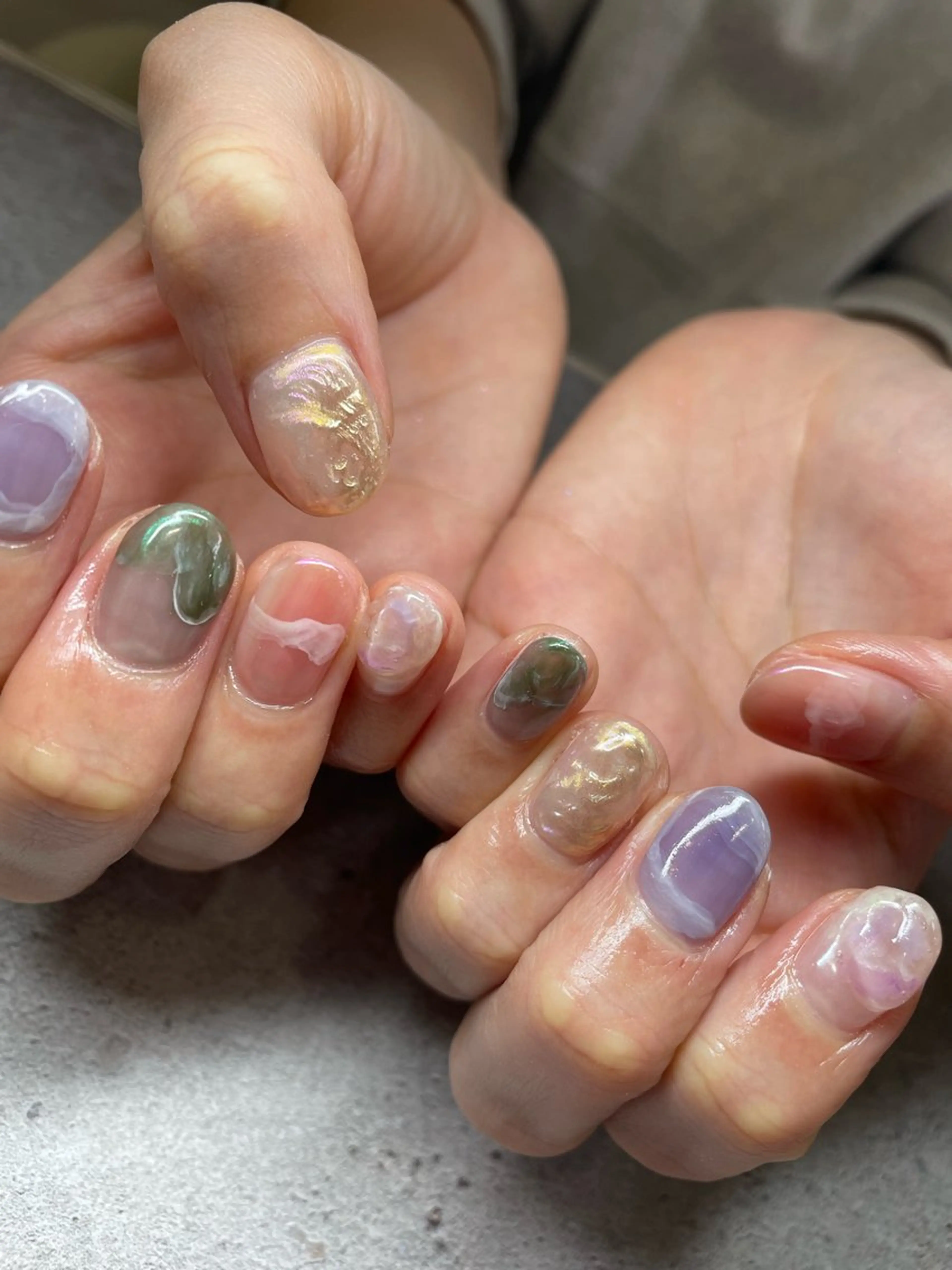 ネイル ハンドネイル フットネイル 🌕akuri🌖 nuance/専門のネイルデザイン