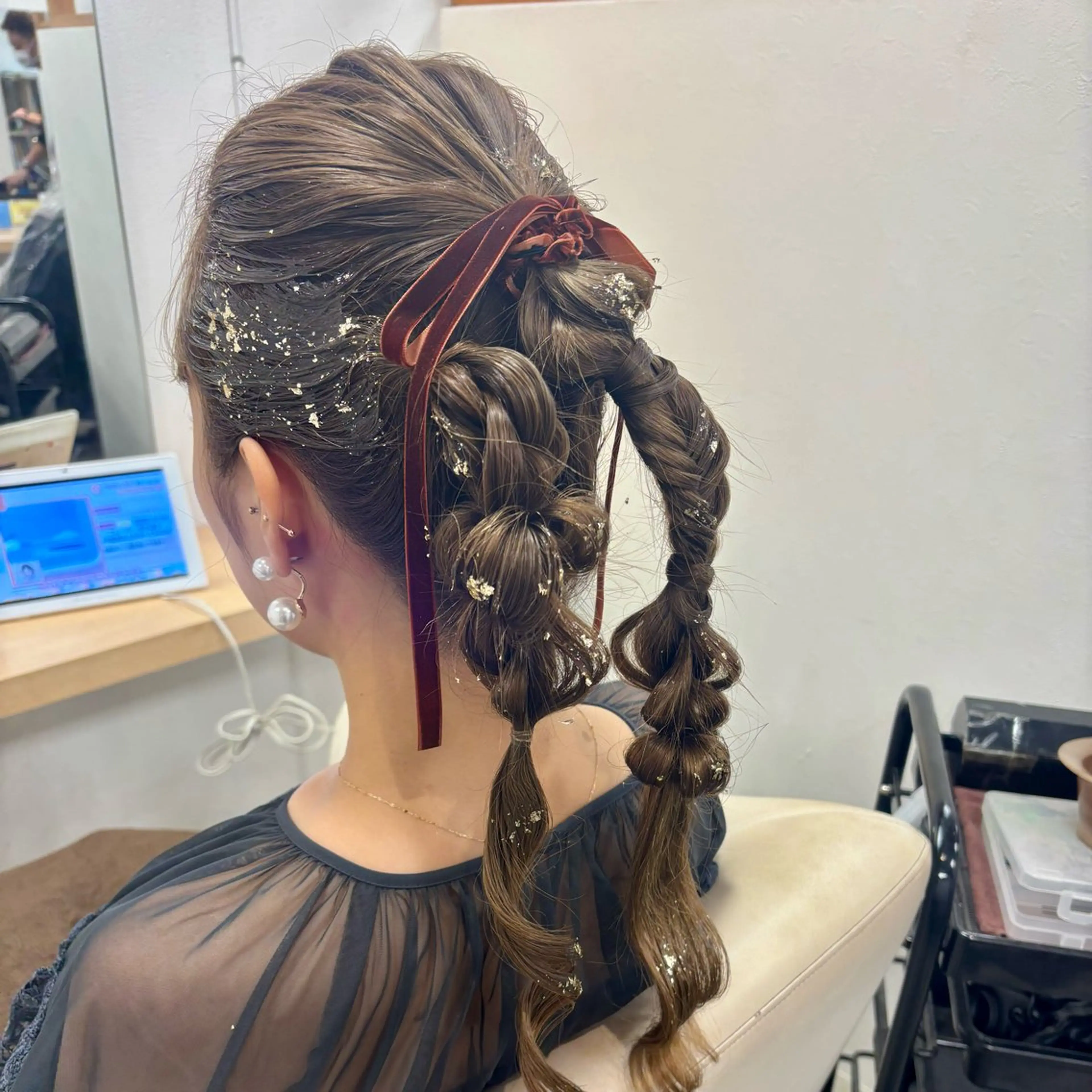 ヘアアレンジ pissenlit ピサンリ所属・🧩🤖 Sala 🤖🧩のヘアスタイル