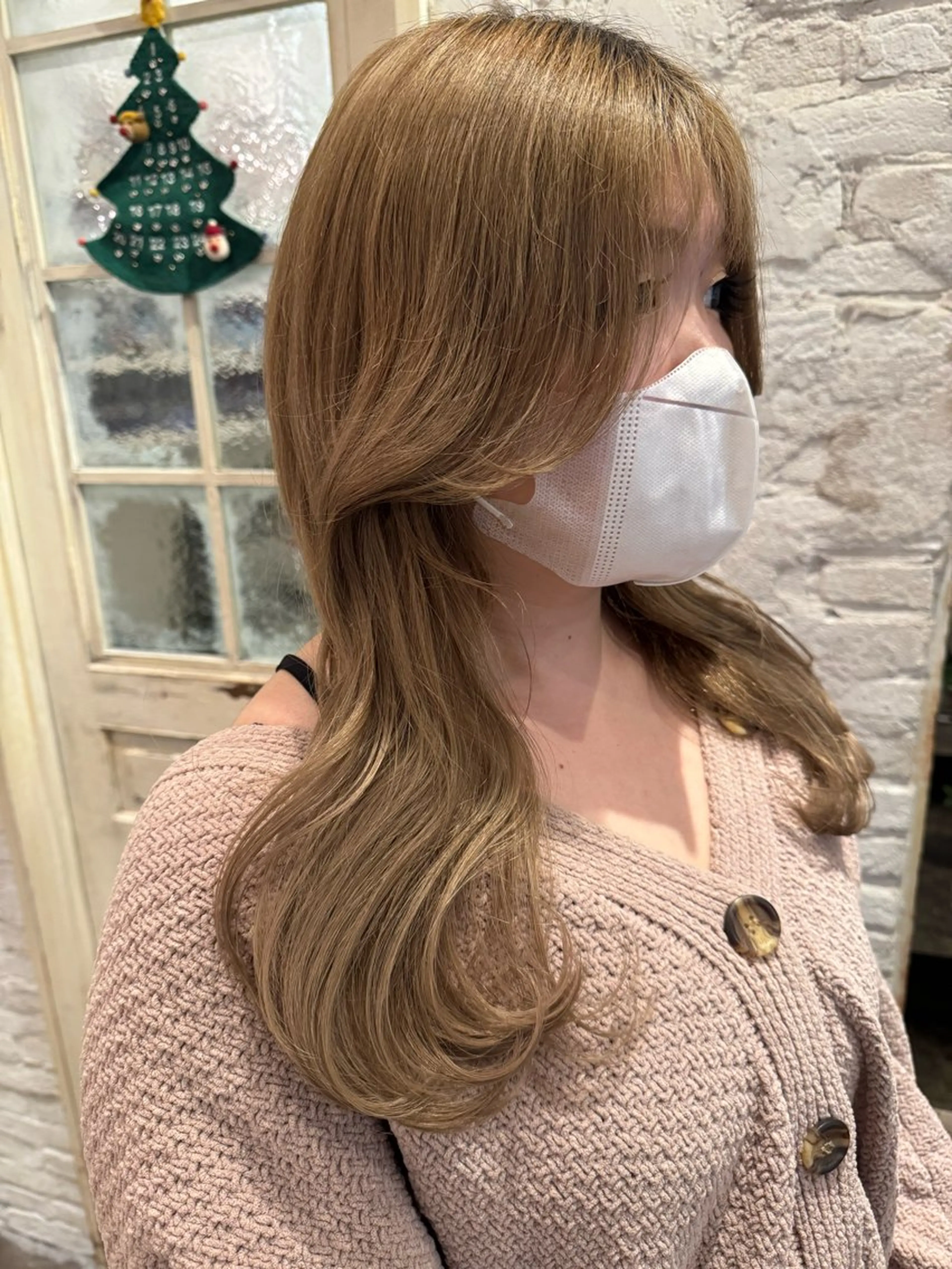 ロング 小村 理音のヘアスタイル