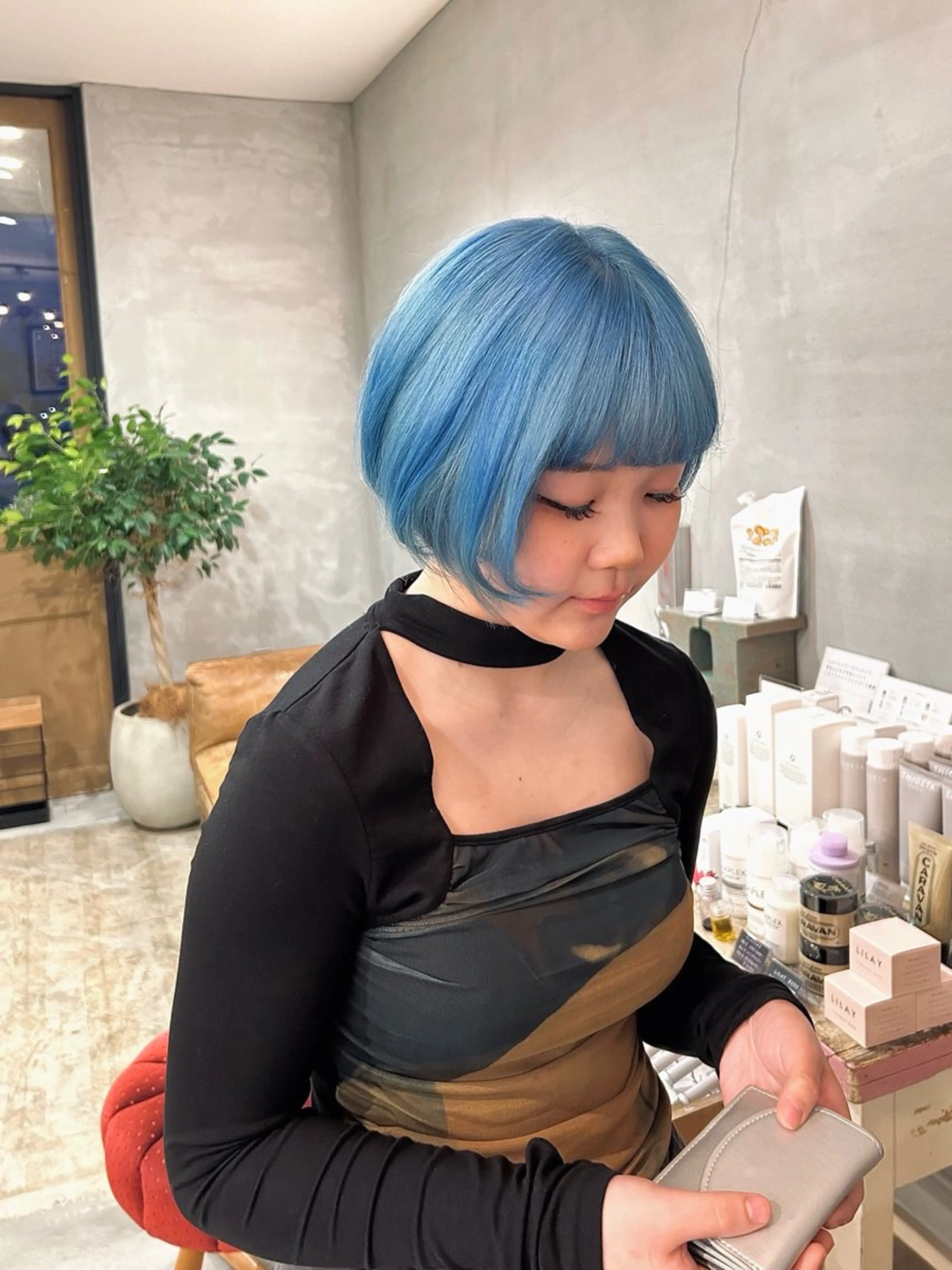 ショート ヘアカラー トリートメント hale所属・hale airiのヘアスタイル