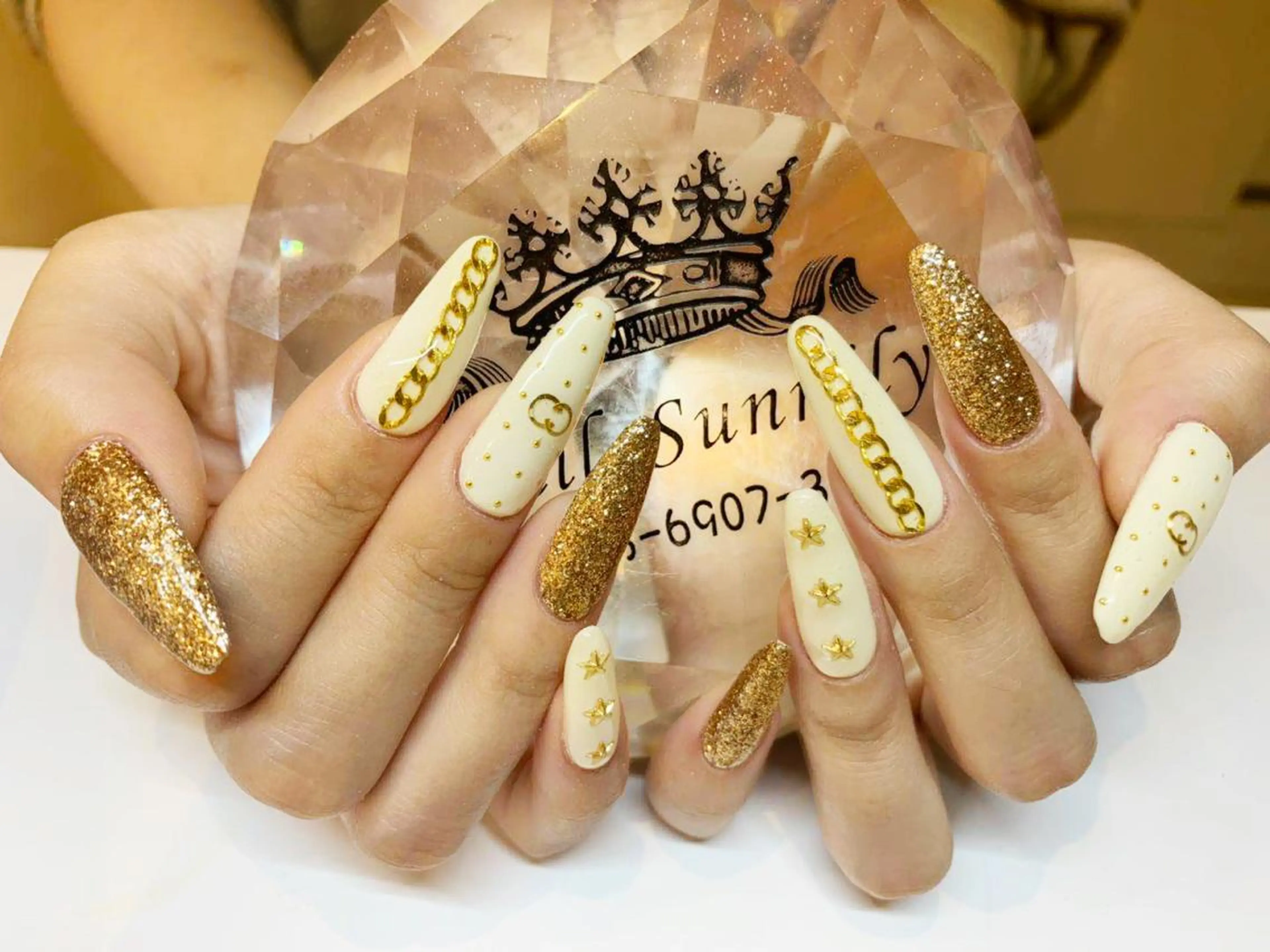 ネイル 長さだし専門店 M2　rikaのネイルデザイン