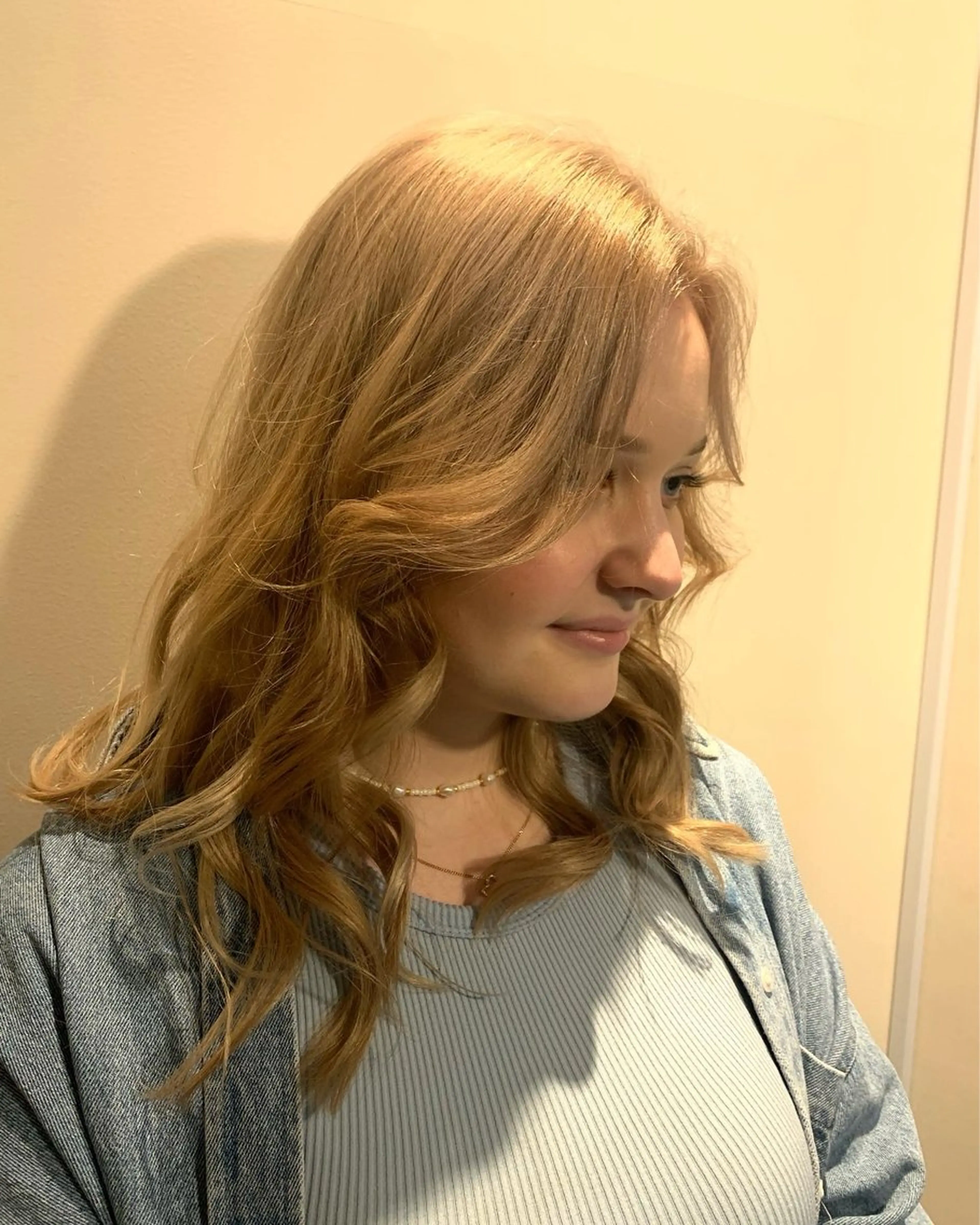 セミロング カラー レイヤーカット レイヤー/艶髪/ 髪質改善/YUYAのヘアスタイル