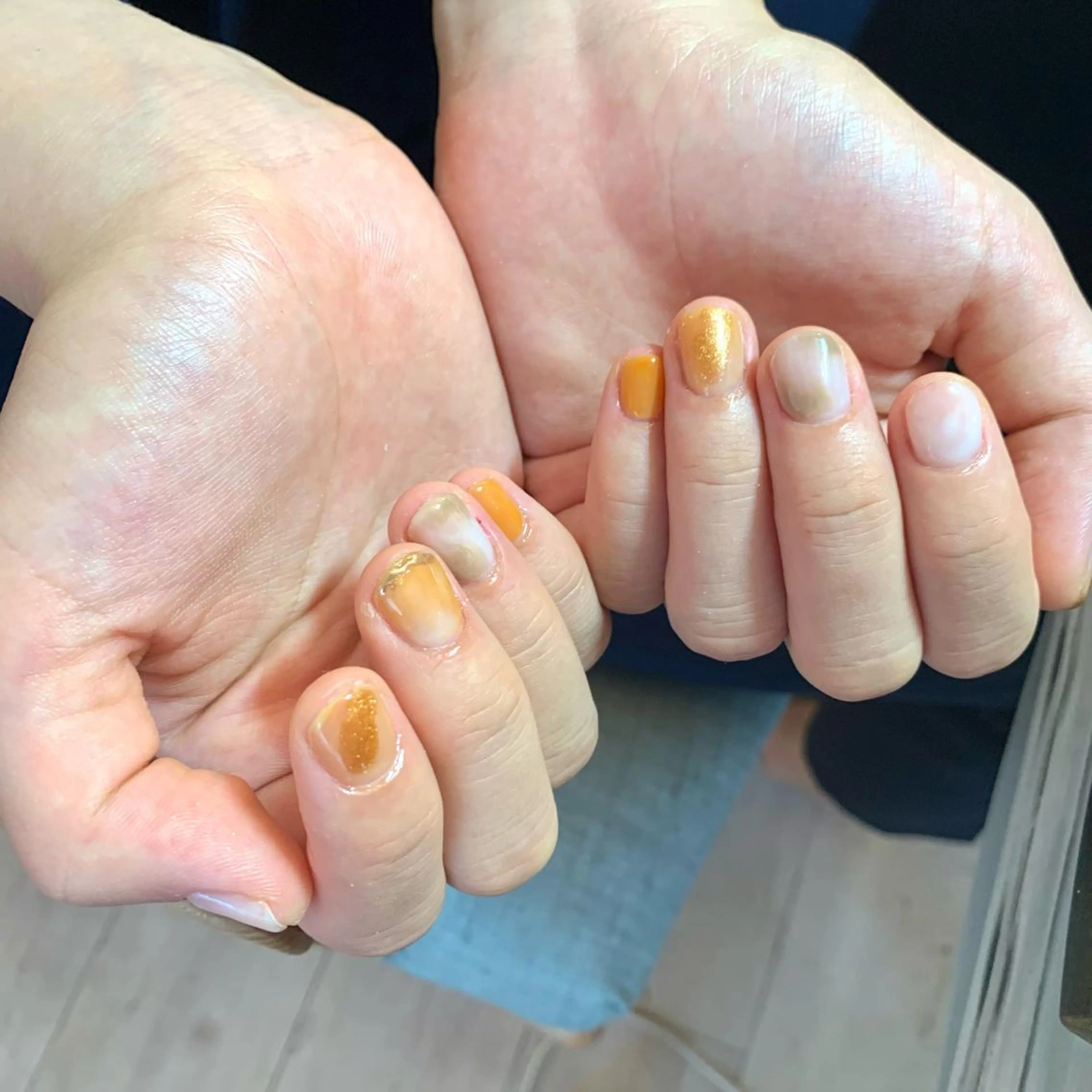 ネイル GO TODAY シェアサロン 表参道Colore店所属・K. Ayanaのネイルデザイン