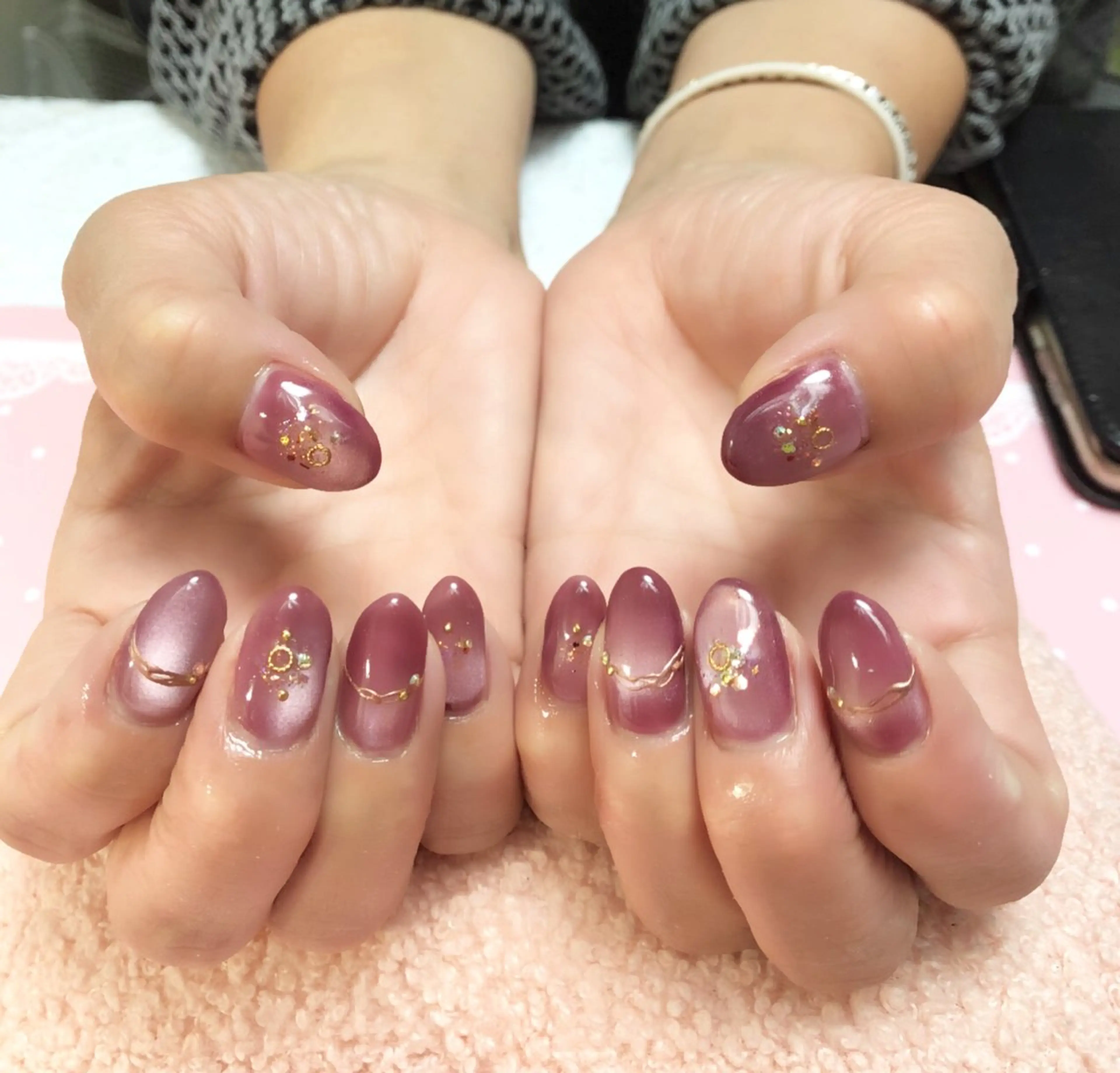 ネイル GＬA D所属・ＧＬAD グラットのネイルデザイン