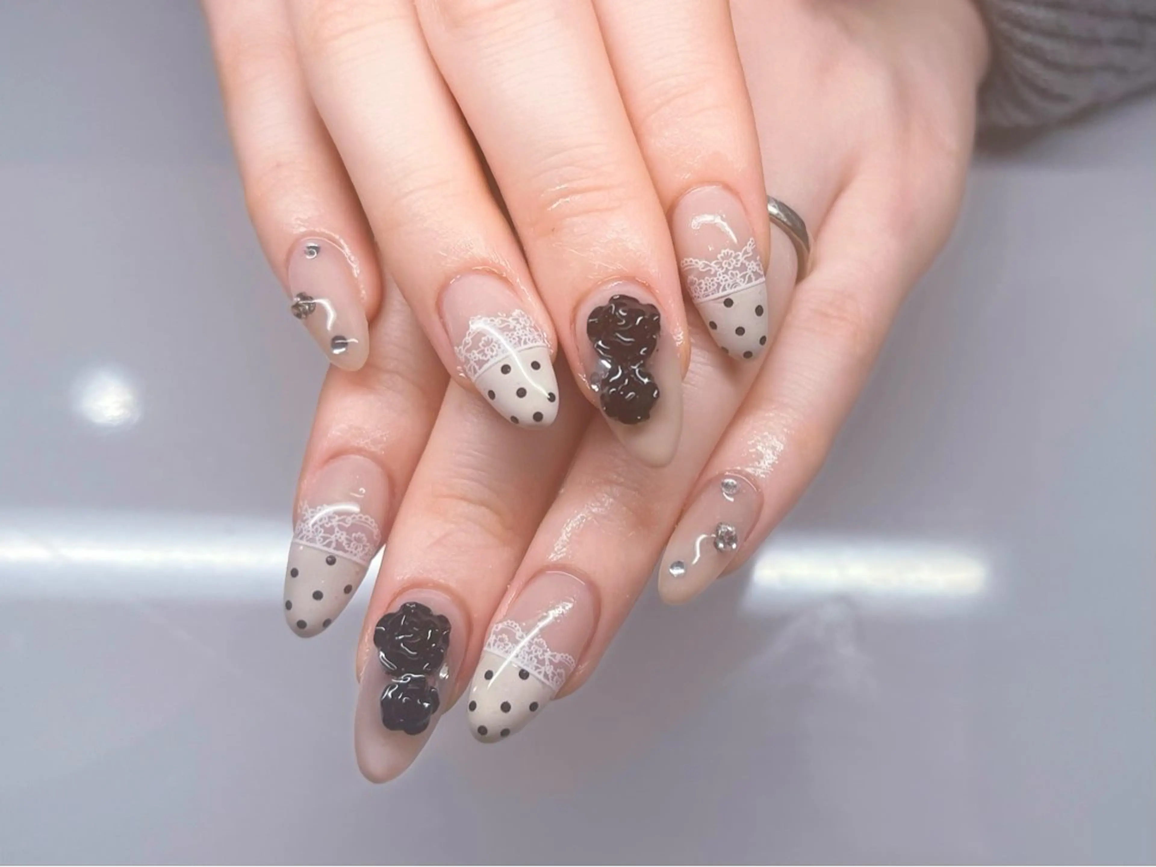 ネイル ハンドネイル ximina ネイルサロン北堀江のネイルデザイン