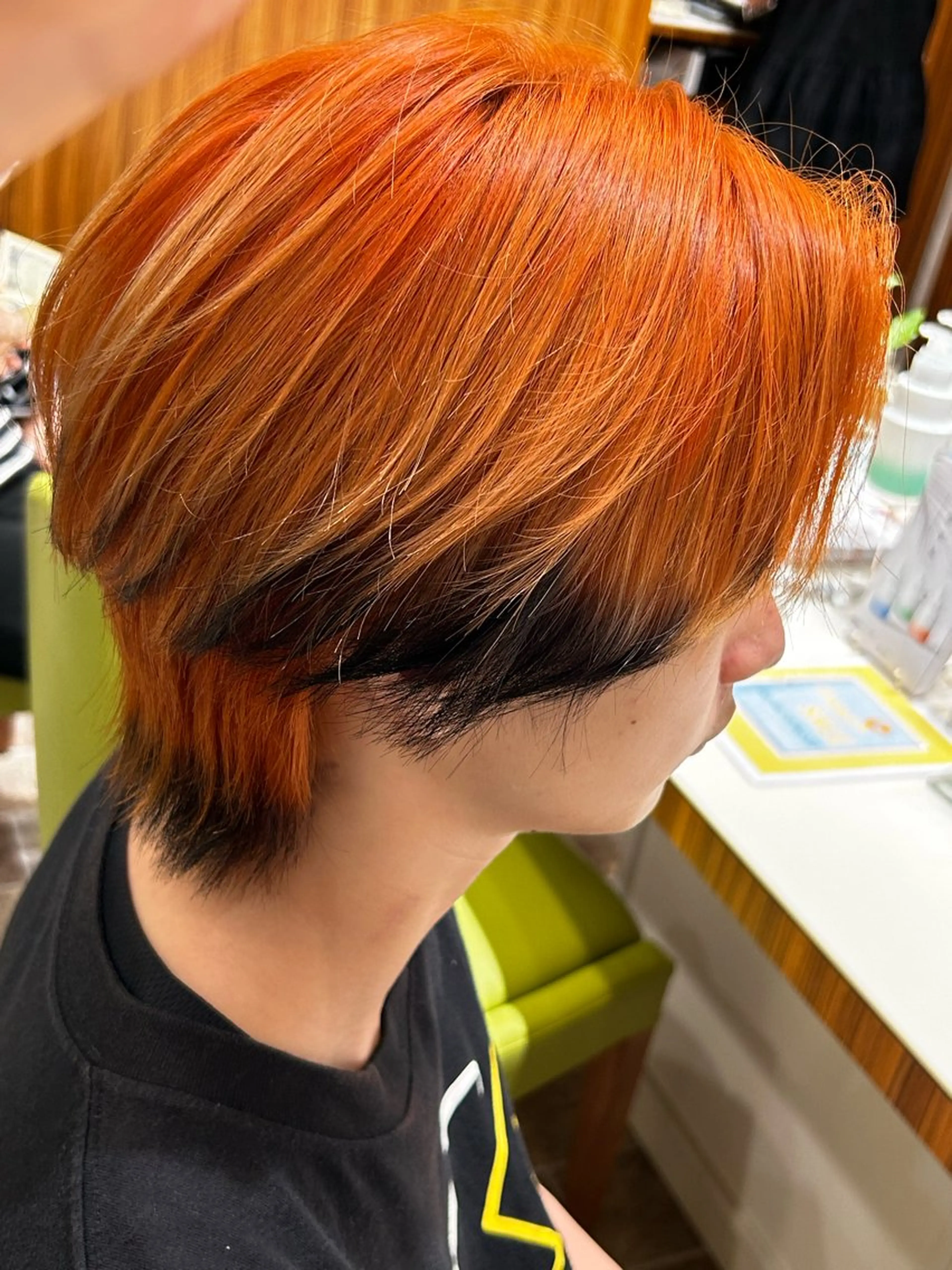 メンズ メンズウルフカット ウルフカット 日置美容室所属・石井 佑飛のヘアスタイル