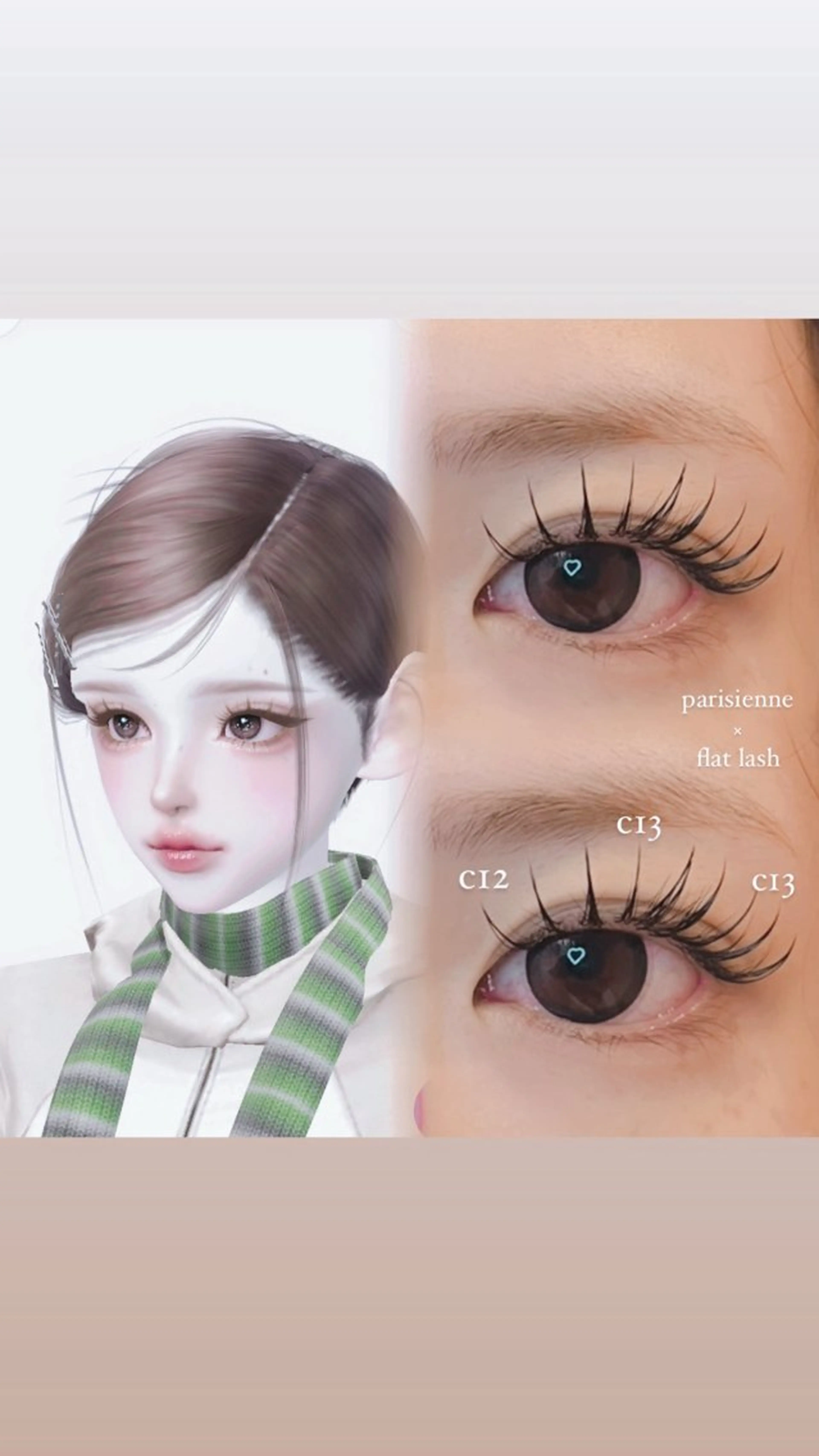 マツエク・マツパ ウエノ ユウイのマツエク・マツパデザイン