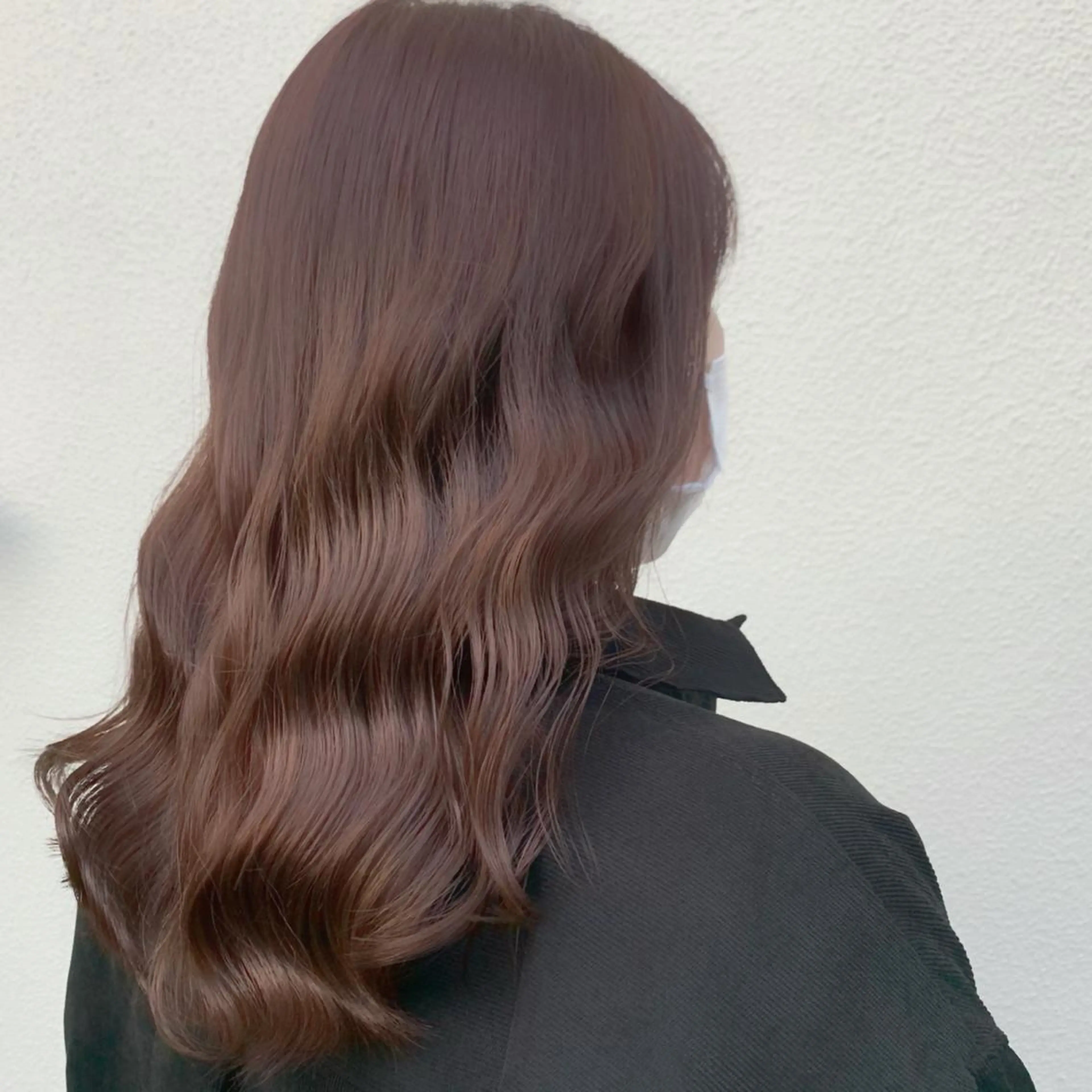 セミロング カラー ベージュカラー ブリーチ ブラウンカラー ココアブラウン ダブルカラー ヘアカラー トリートメント ブリーチなし Wカラー🩷星野翔太のヘアスタイル