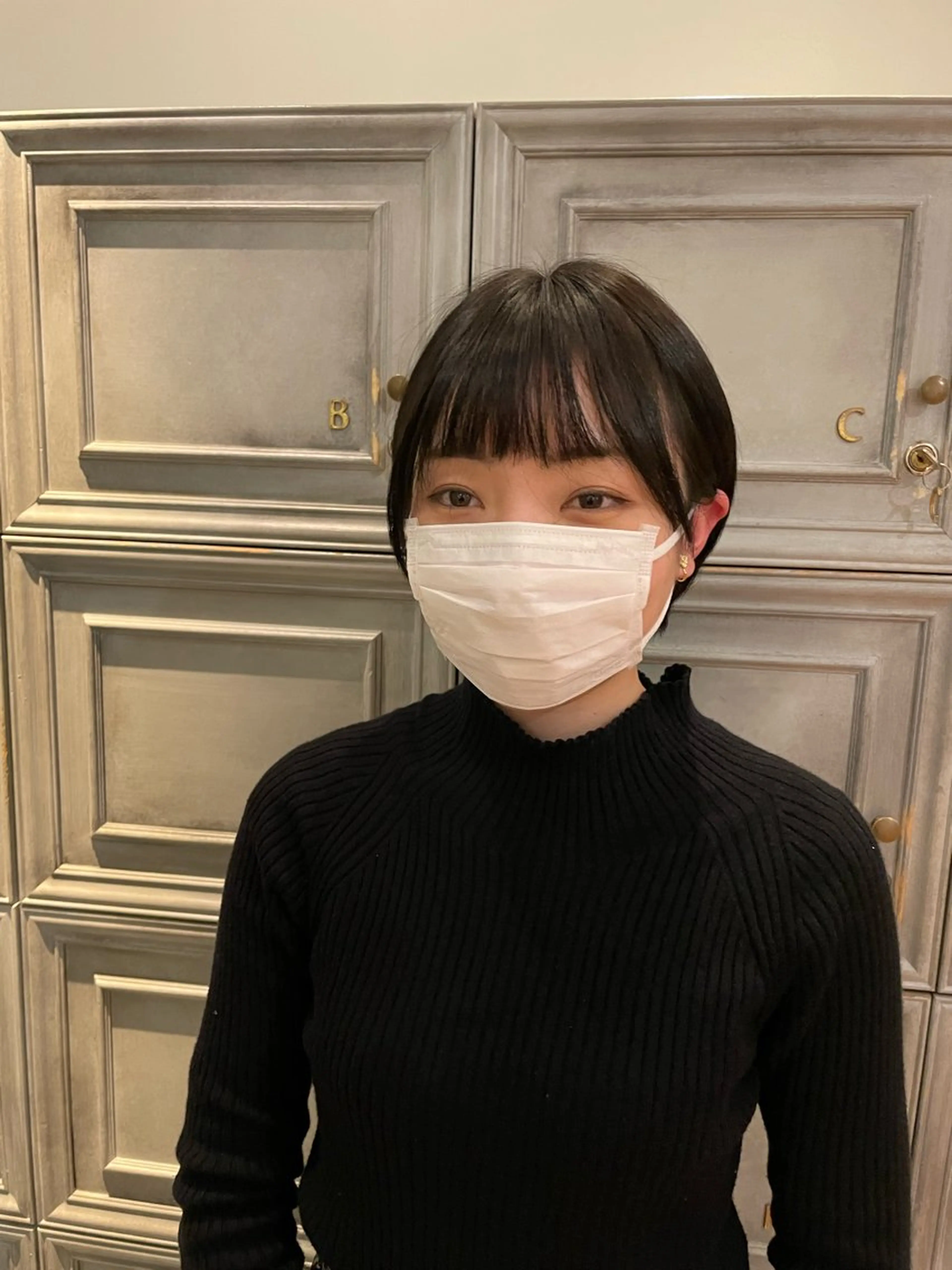 ショート ボブ カット 🤩噂のMr.髪ポジ ティブ®️yu🤩のヘアスタイル