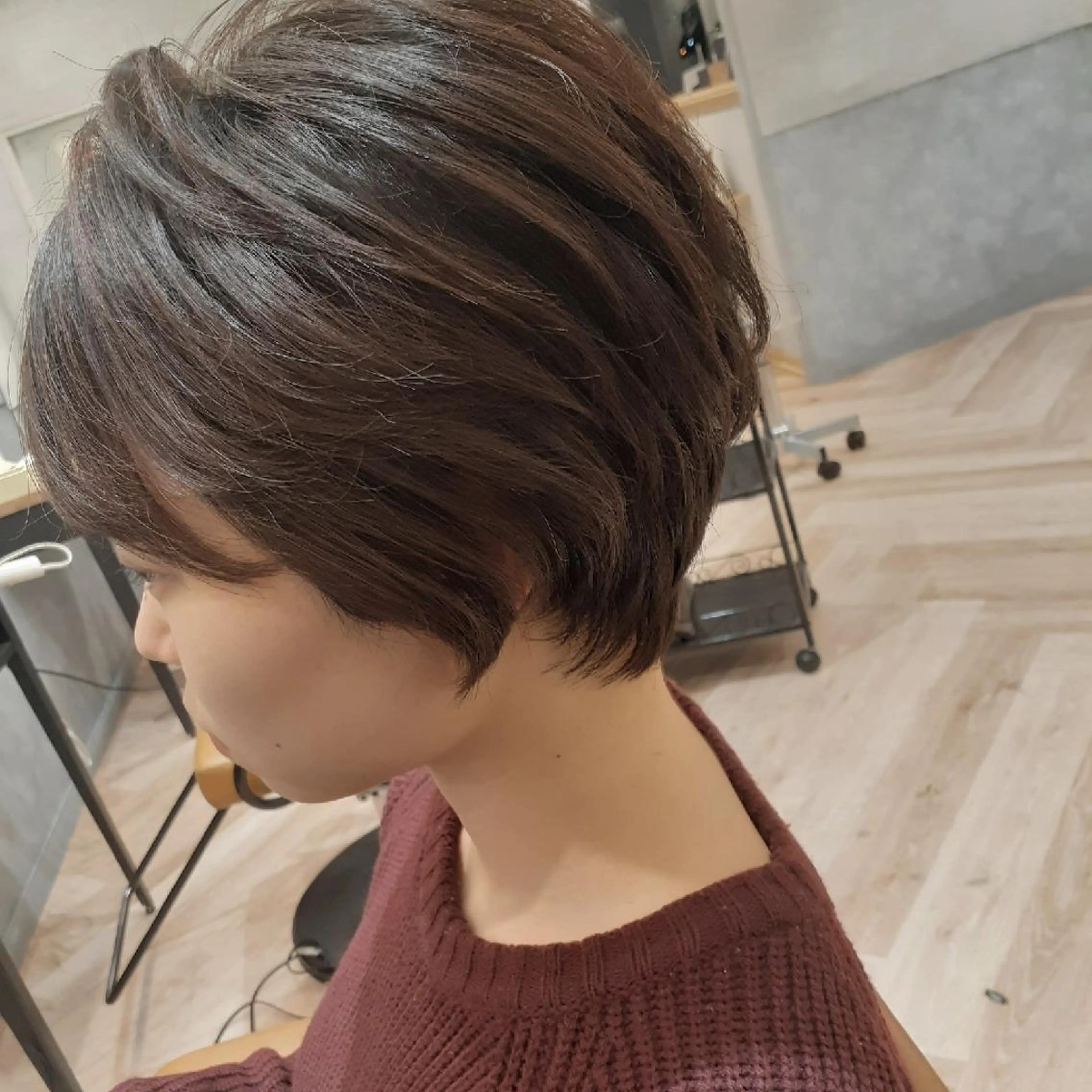 ショート カット トリートメント ラボヌールヘアシュシュ所属・西村 力一のヘアスタイル