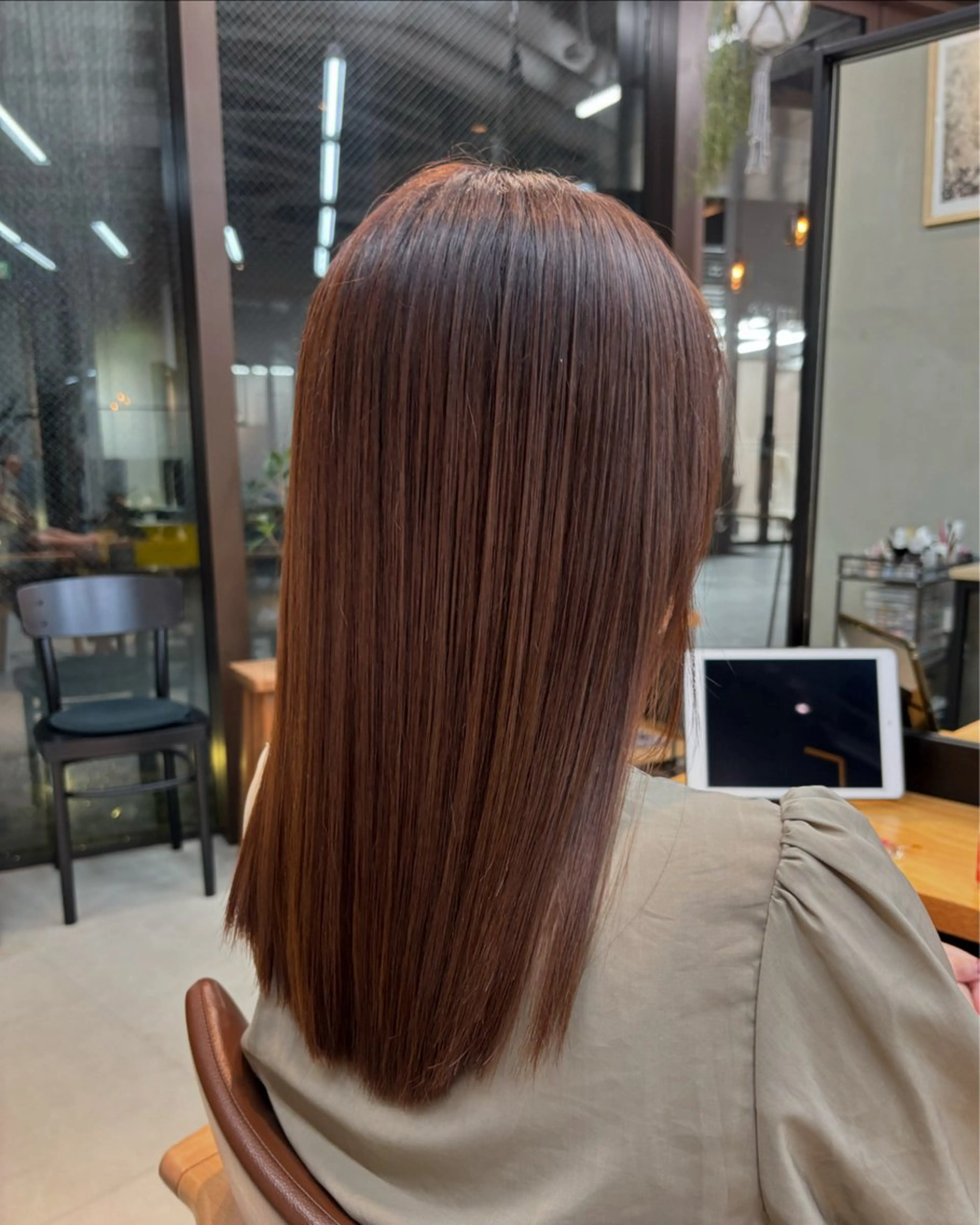 ロング トリートメント 艶髪ストレート/ 理美容師/ショウキのヘアスタイル