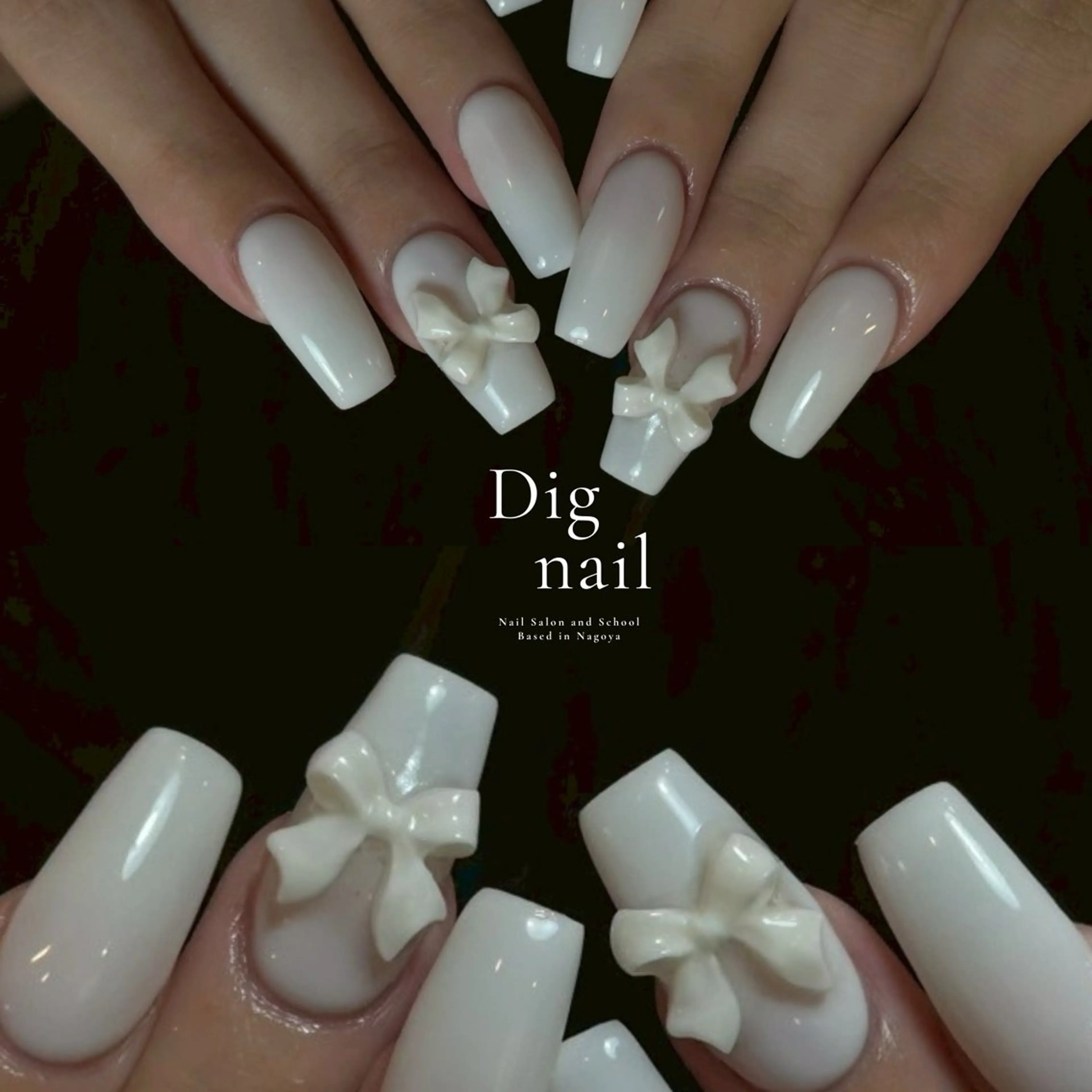 ネイル 長さ出し ジェルネイル 韓国ネイル マグネットネイル 持ち込み ハンドネイル D.d Reinaのネイルデザイン