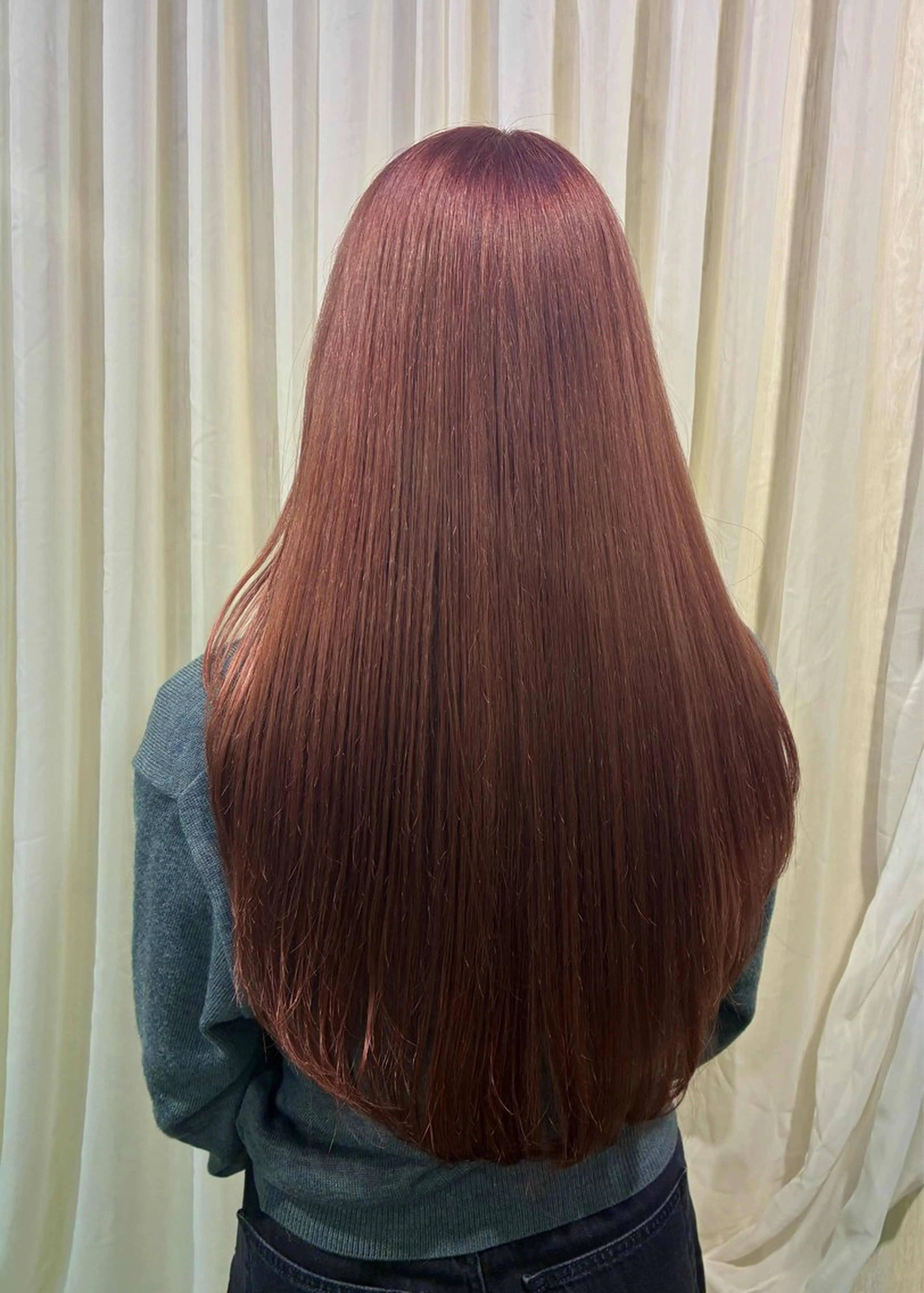 【平日限定メニュー🌟カラーコース🎀✨】　　　　　　　　　　カット+カラー+トリートメント+10分スパの写真