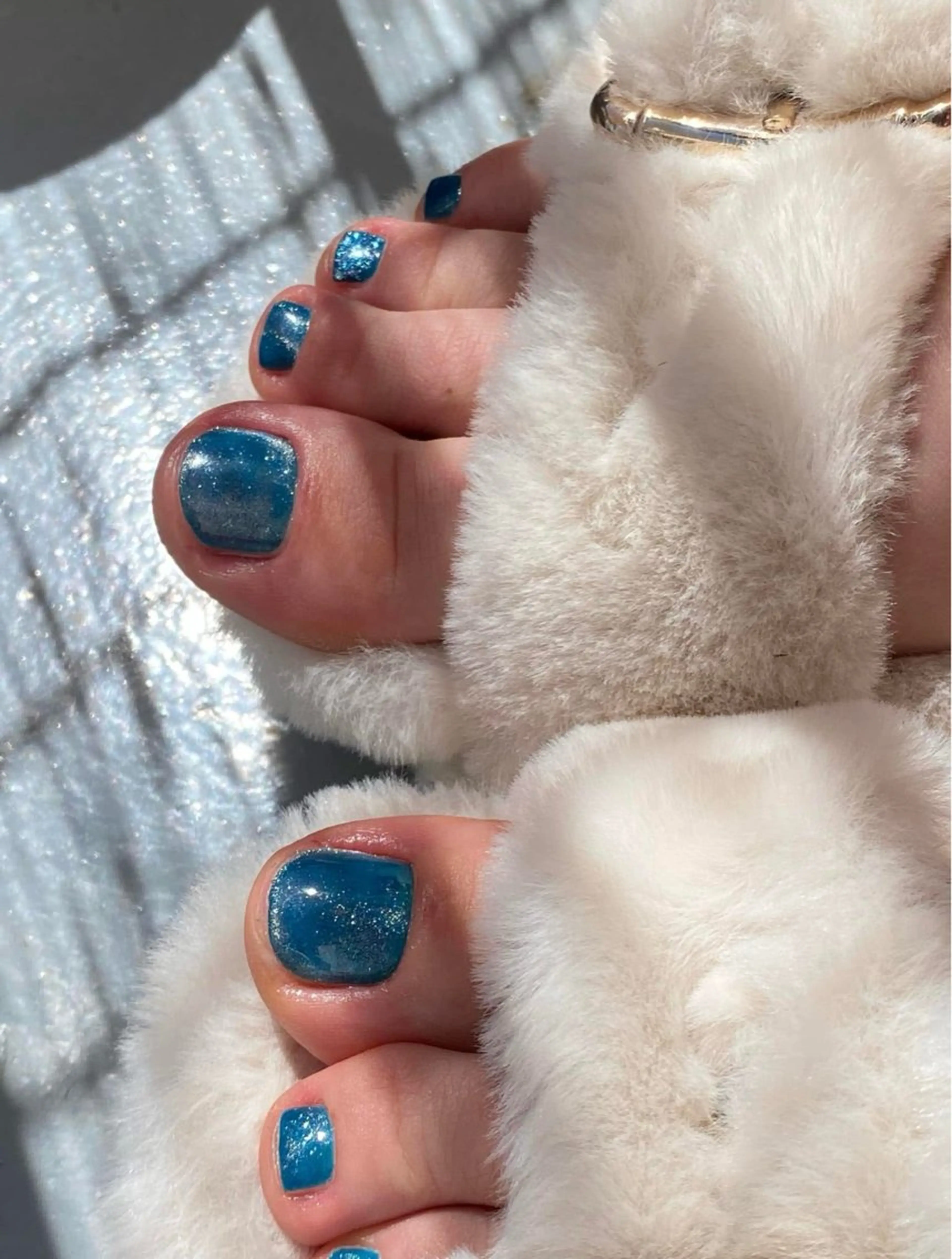 ネイル フットネイル ワンカラーネイル シンプルネイル Ai Nail所属・中山 ヴィクトリアのネイルデザイン